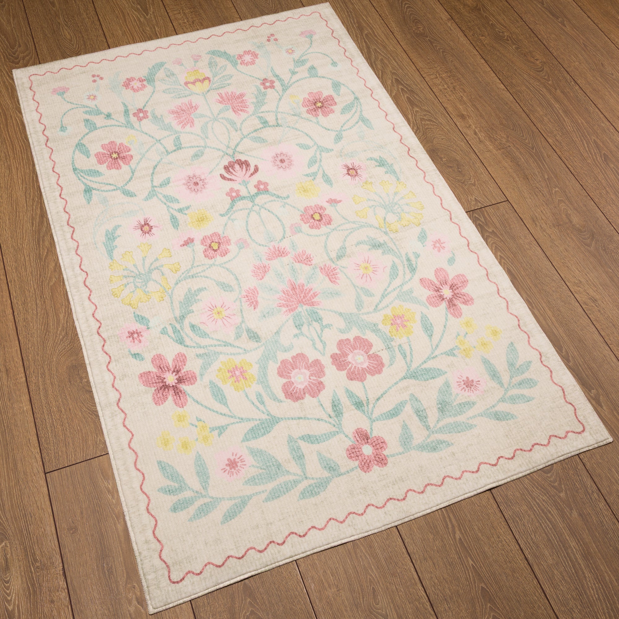 Camille Botanical Floral Rug