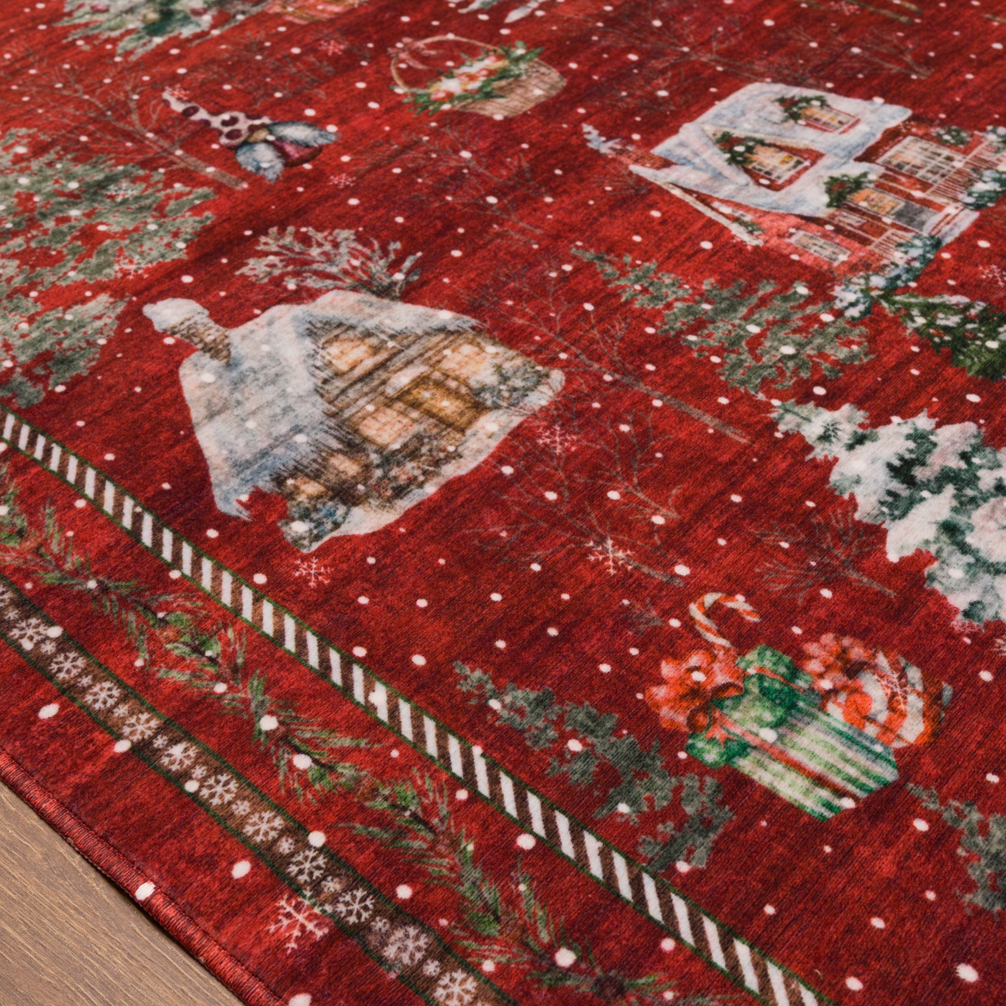 Merry Килим за коледно село