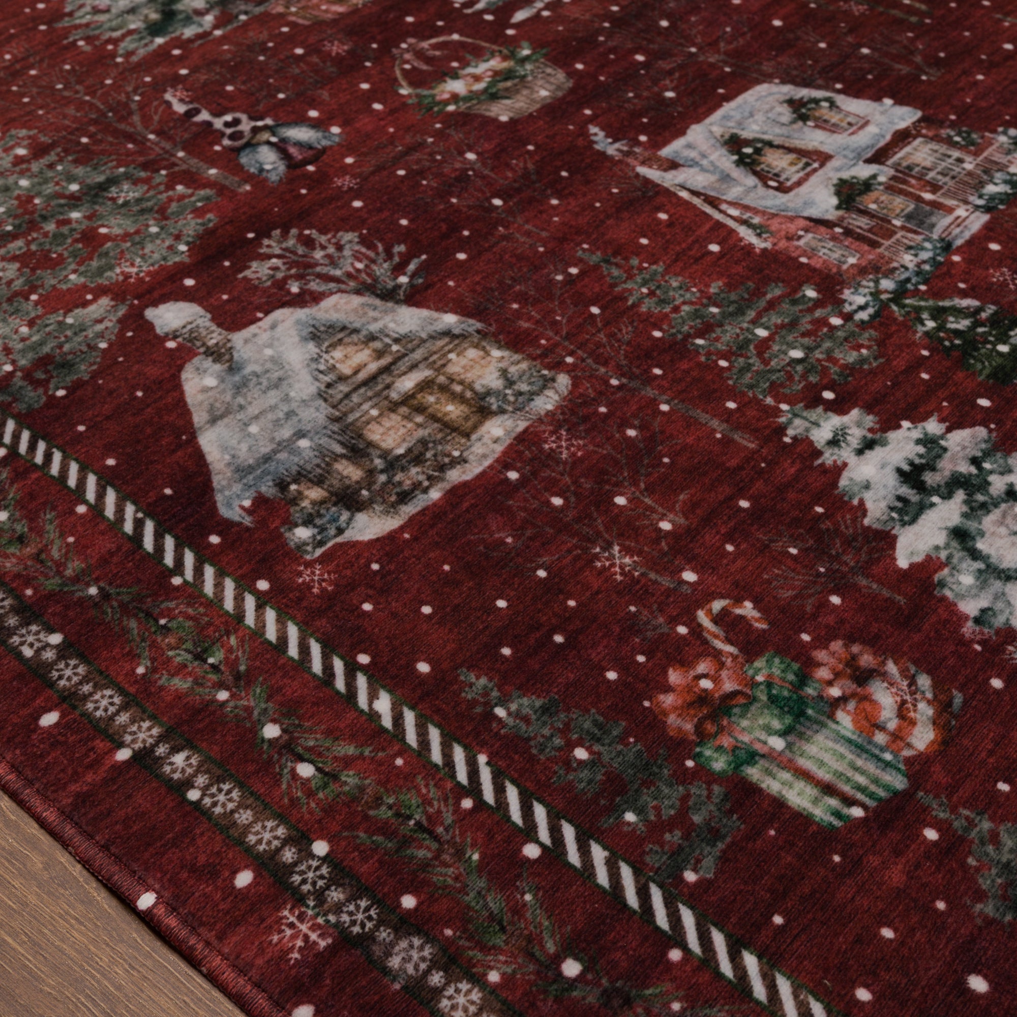 Merry Килим за коледно село