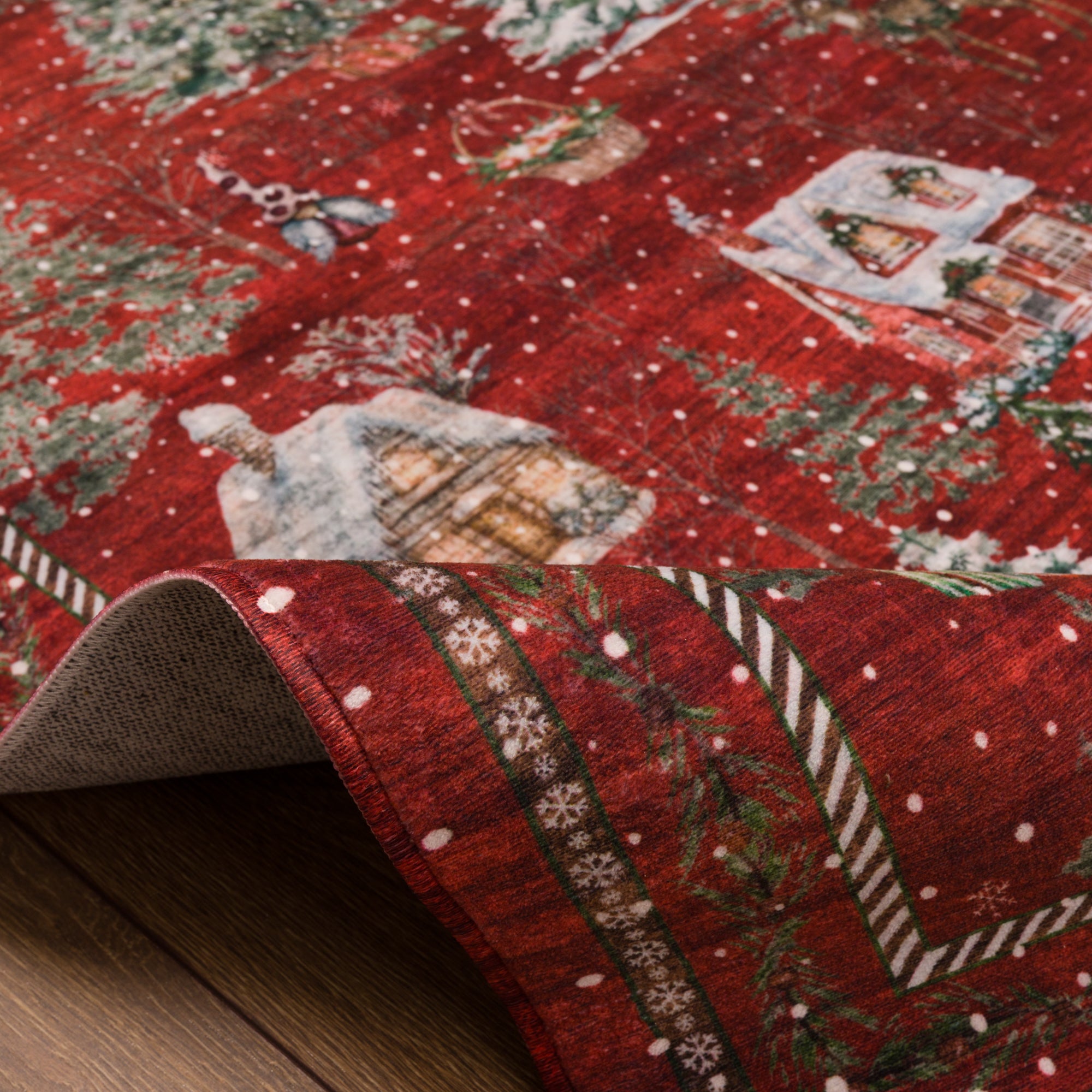 Merry Килим за коледно село