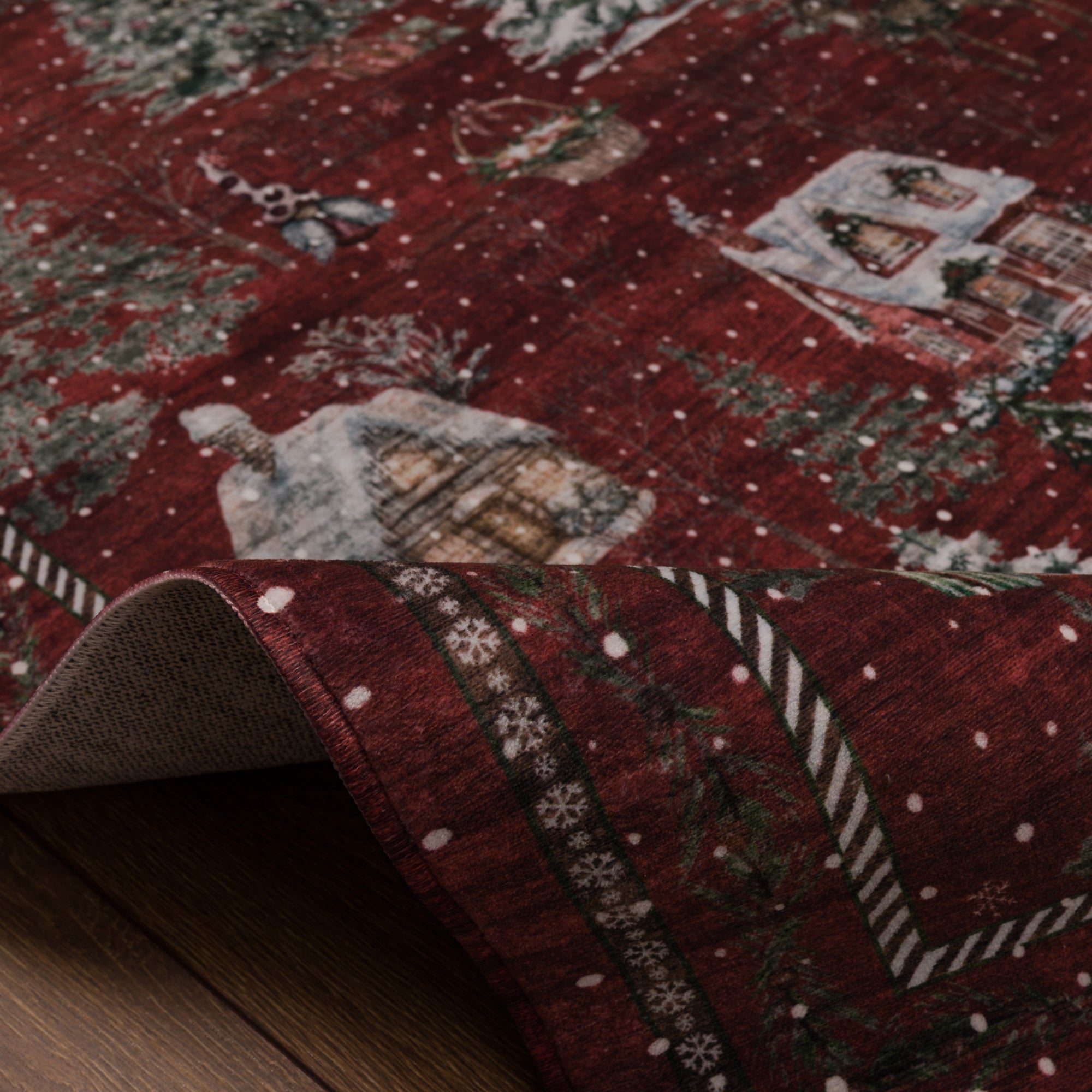 Merry Килим за коледно село