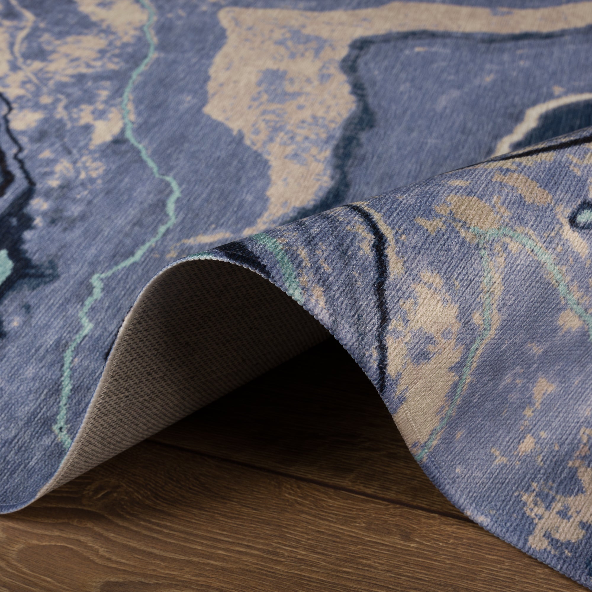 Arielle Marble Swirl Rug