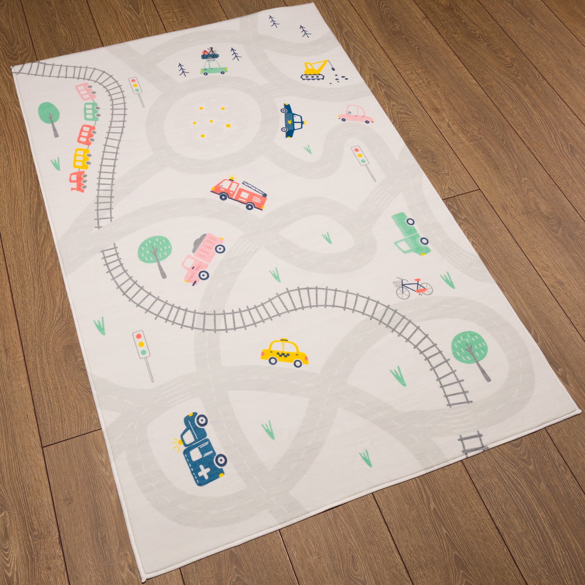 Finn Road Map Adventure Rug