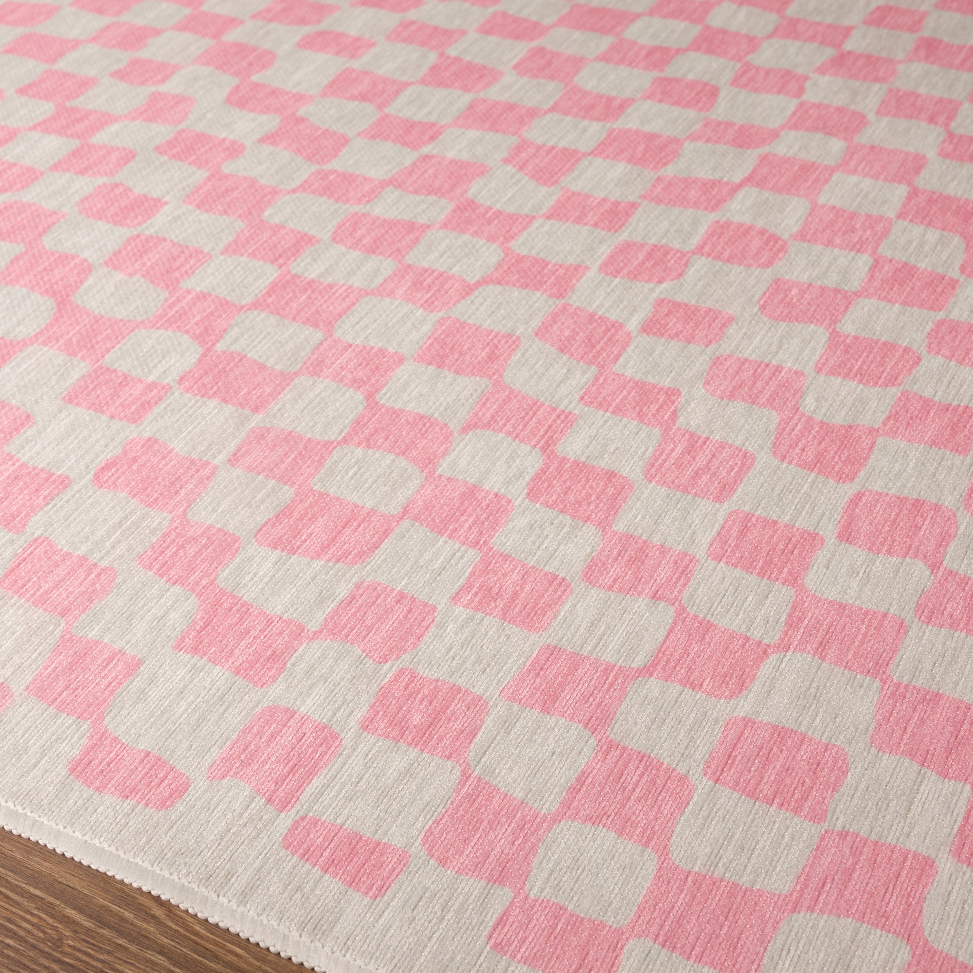 Theo Modern Checkered Pattern Rug