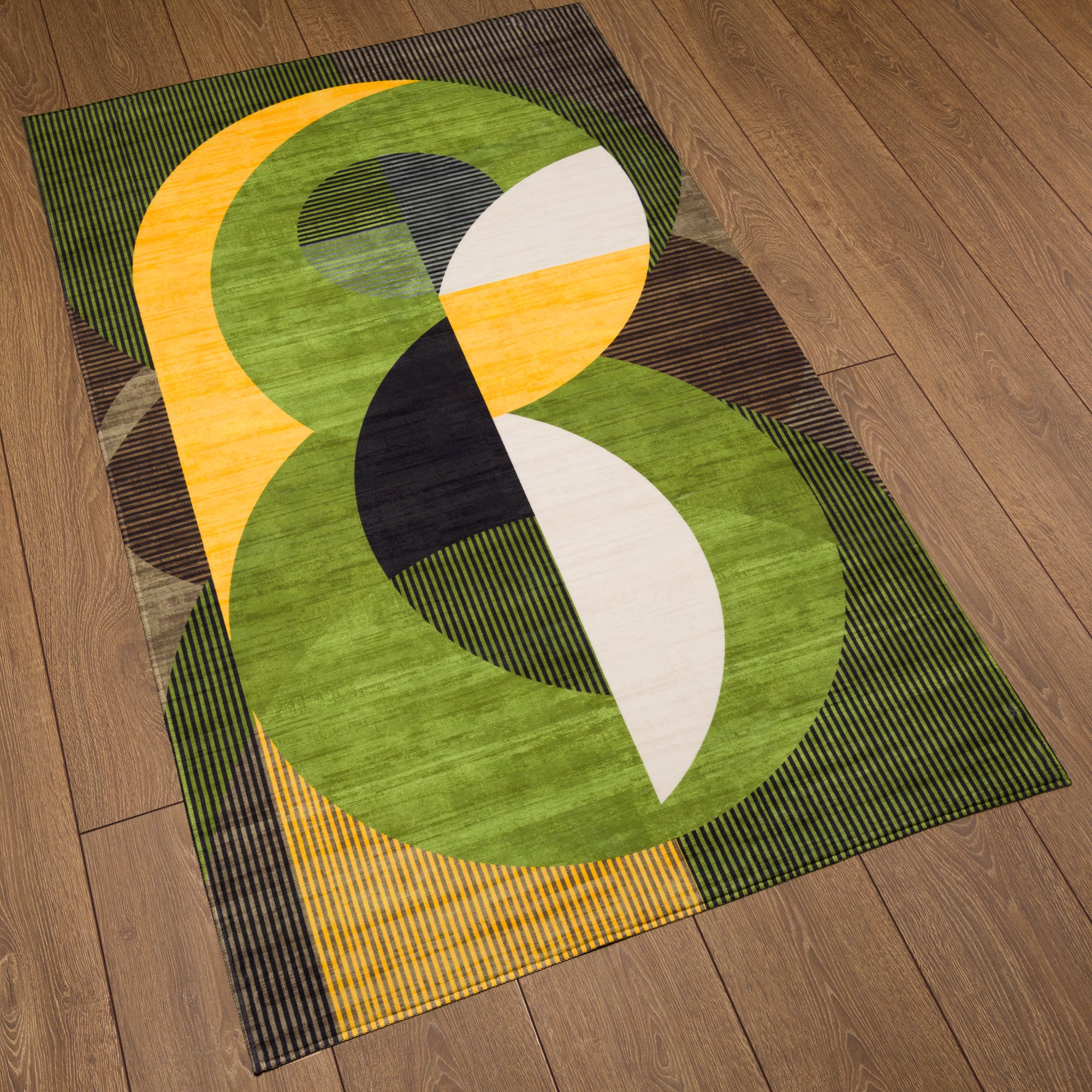 Iver Abstrakter Geometrischer Teppich