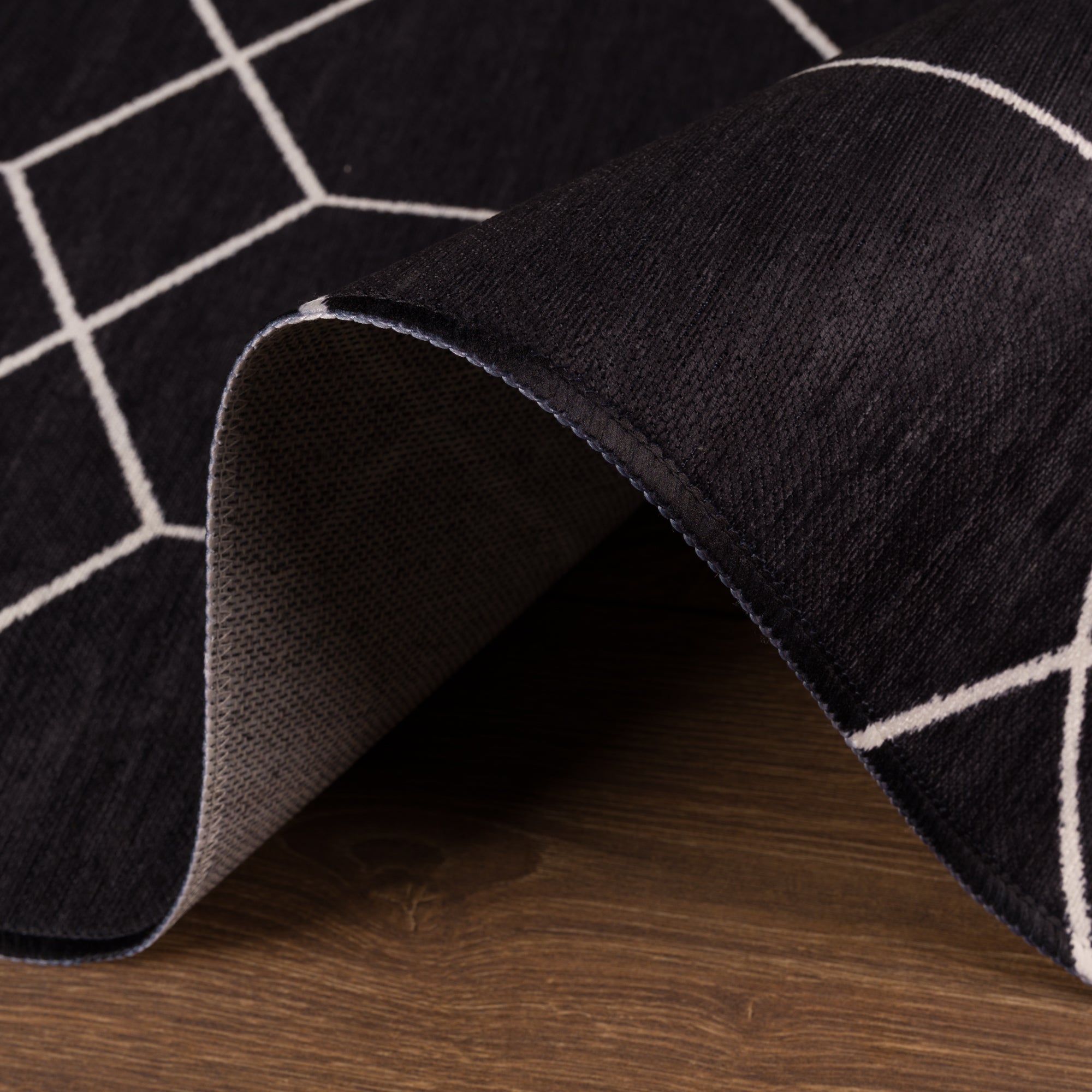 Easton Hexagonal Pattern Rug