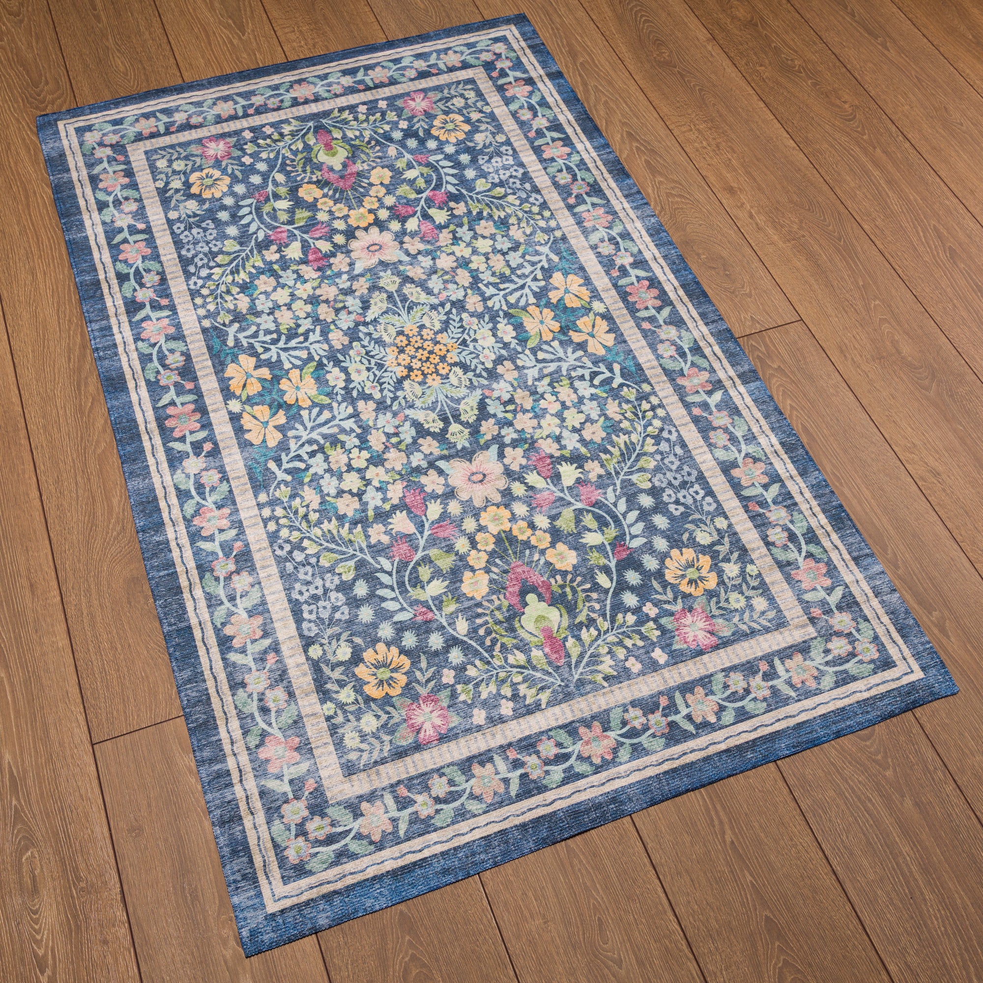 Chloe Elegant Floral Rug
