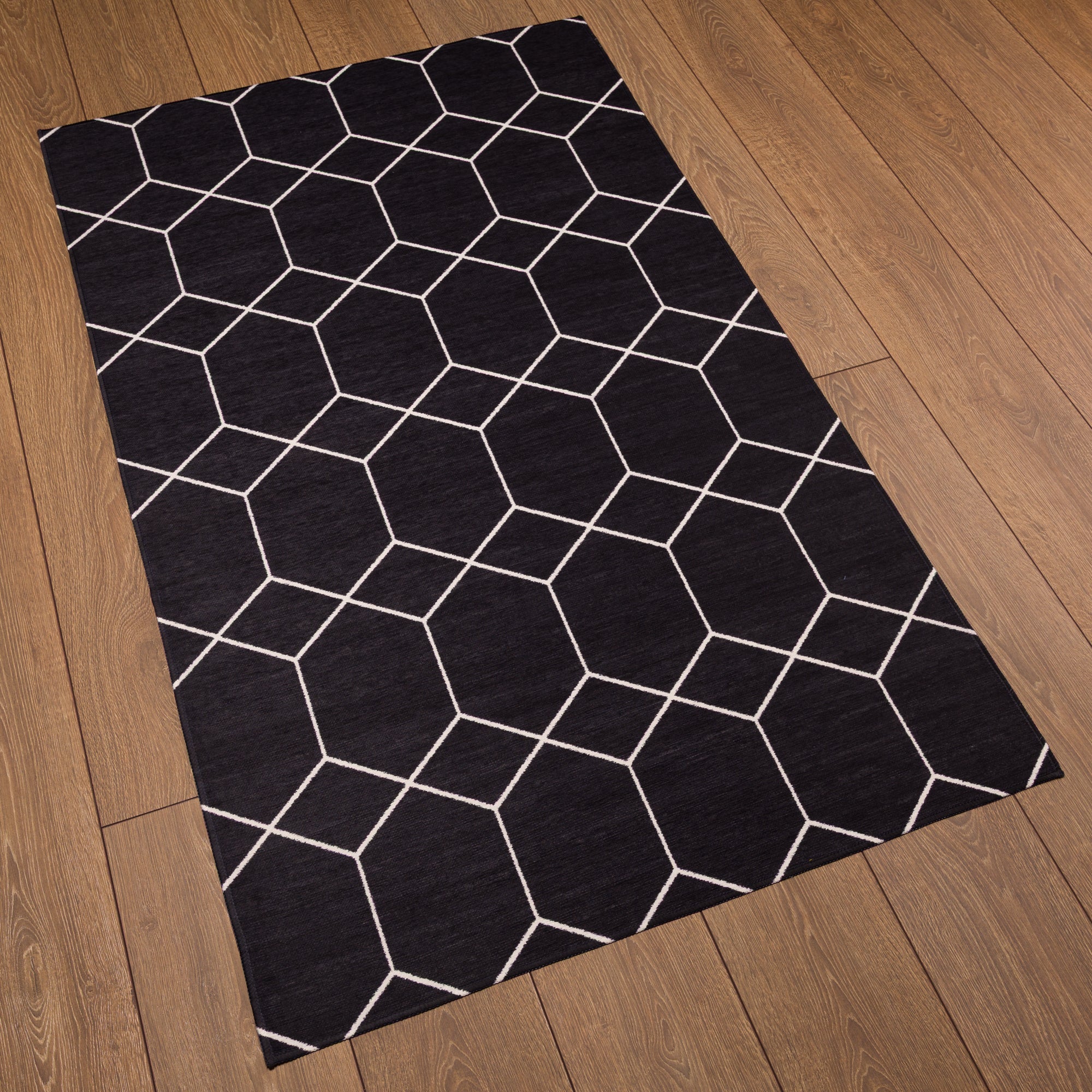 Easton Hexagonal Pattern Rug