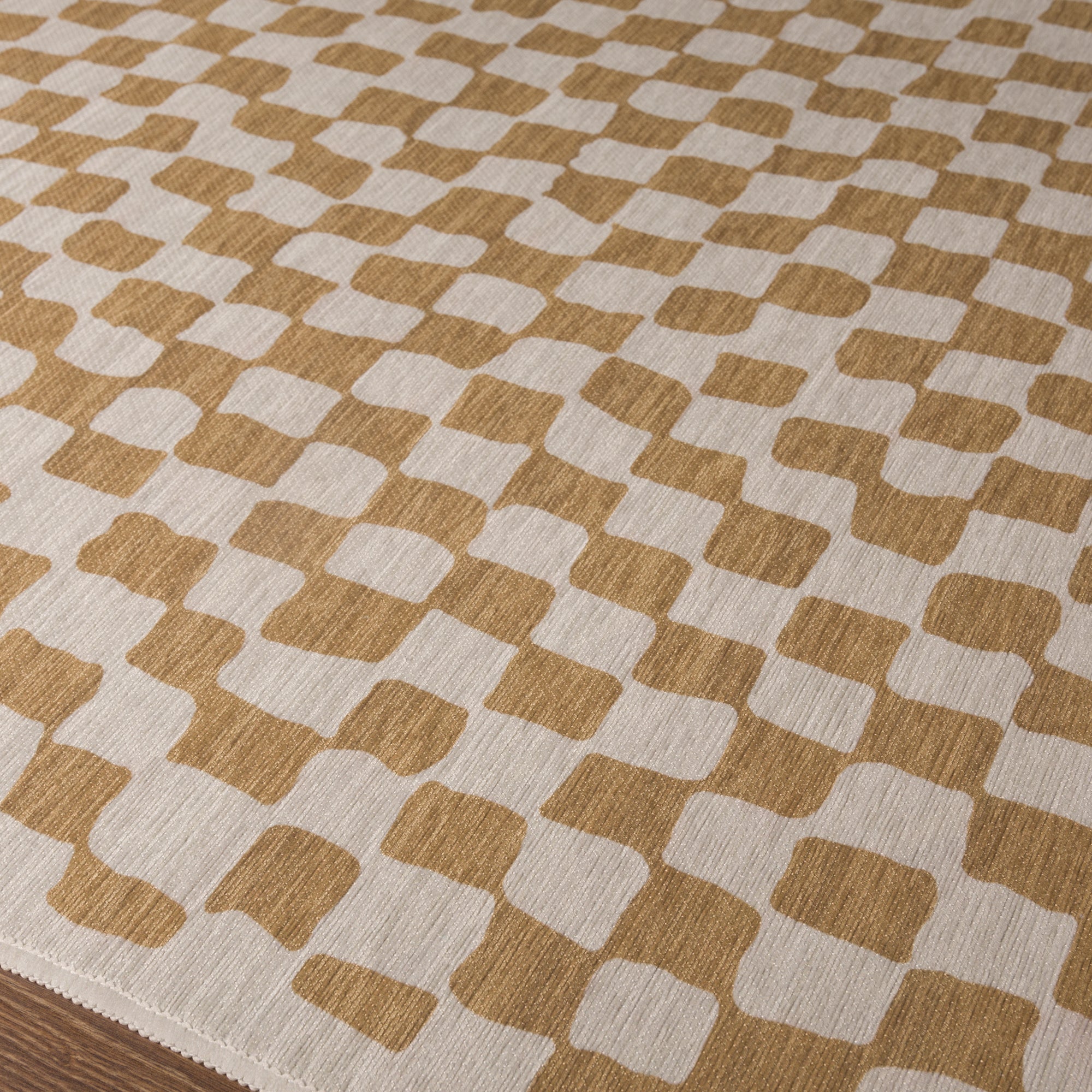 Theo Modern Checkered Pattern Rug