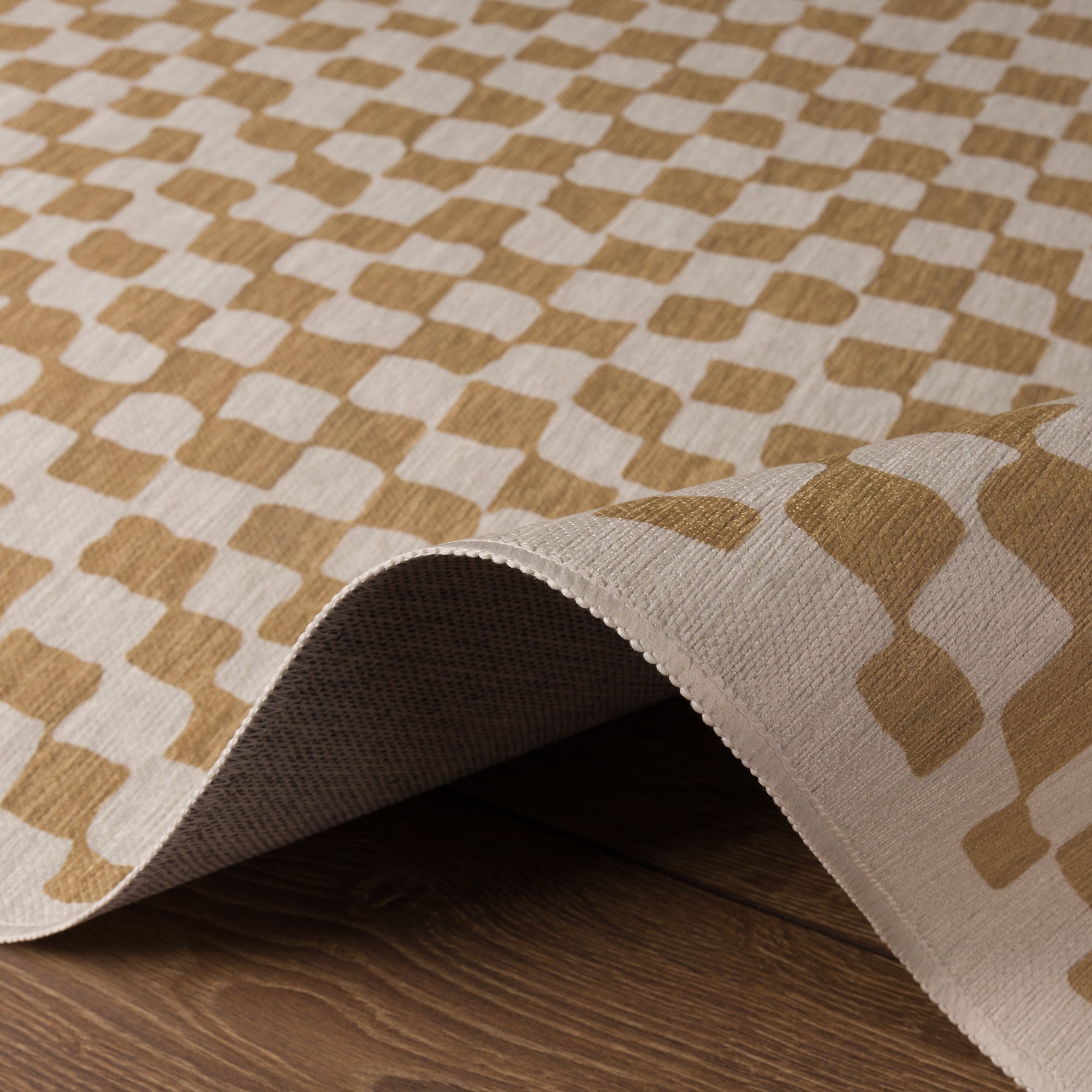 Theo Modern Checkered Pattern Rug
