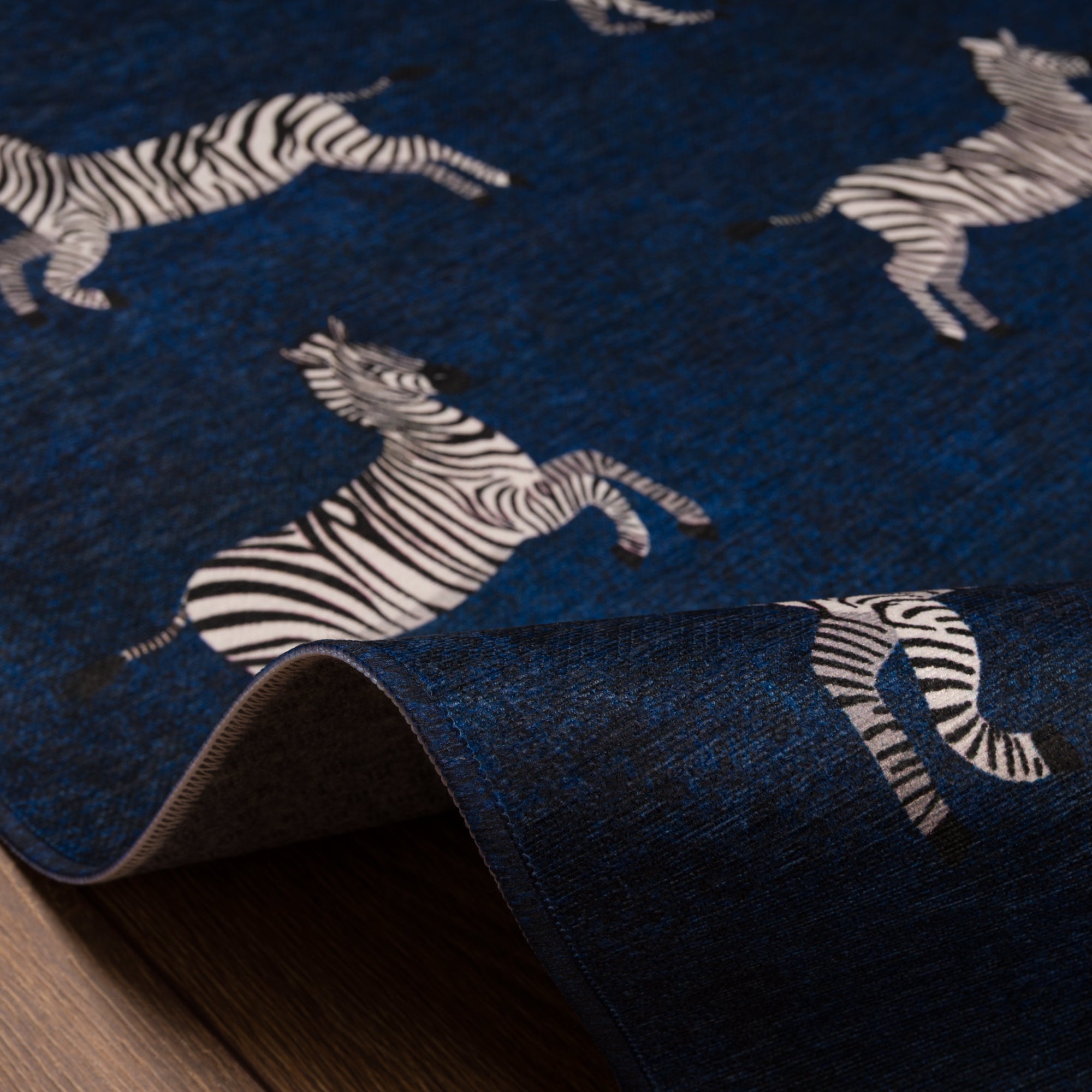 Riley Zebraprint mønster tæppe