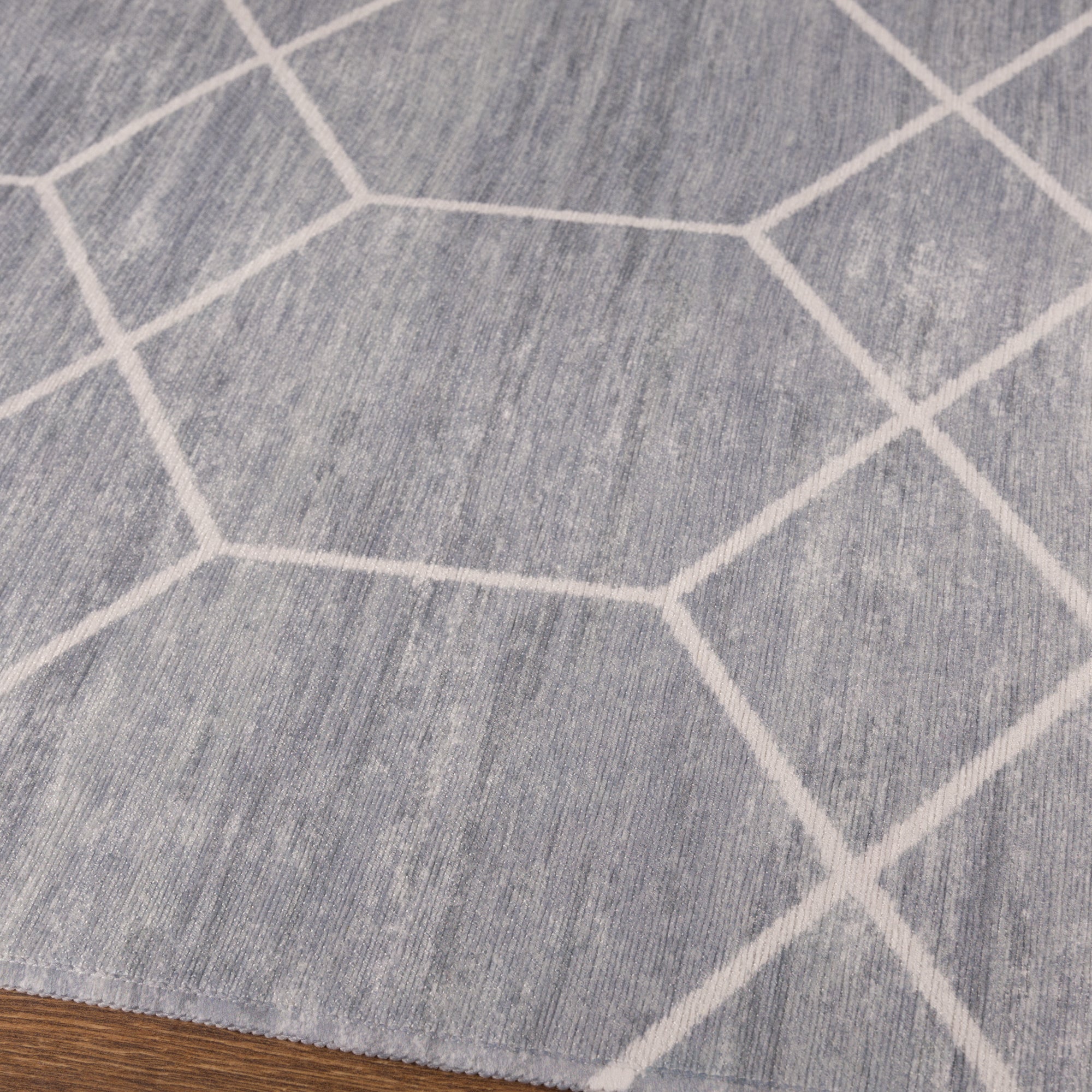 Easton Hexagonal Pattern Rug
