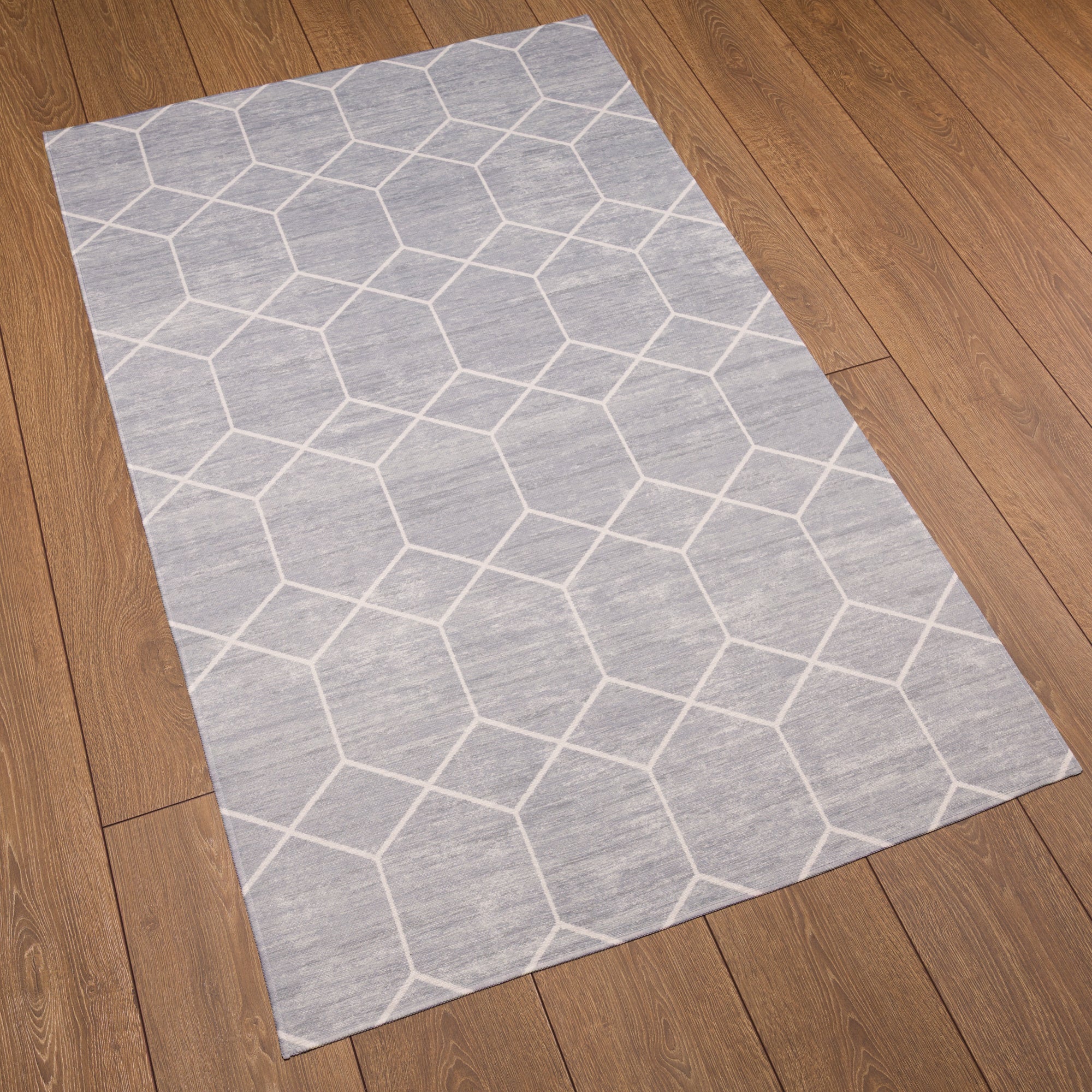 Easton Hexagonal Pattern Rug