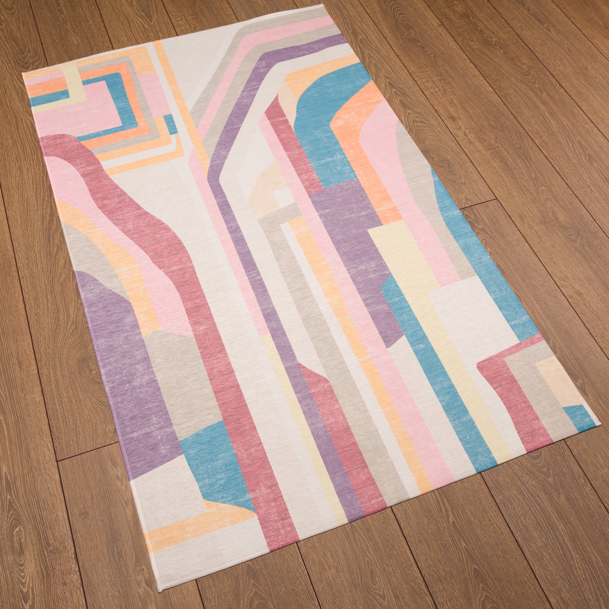 Lanora Covor Cu Model Geometric Abstract