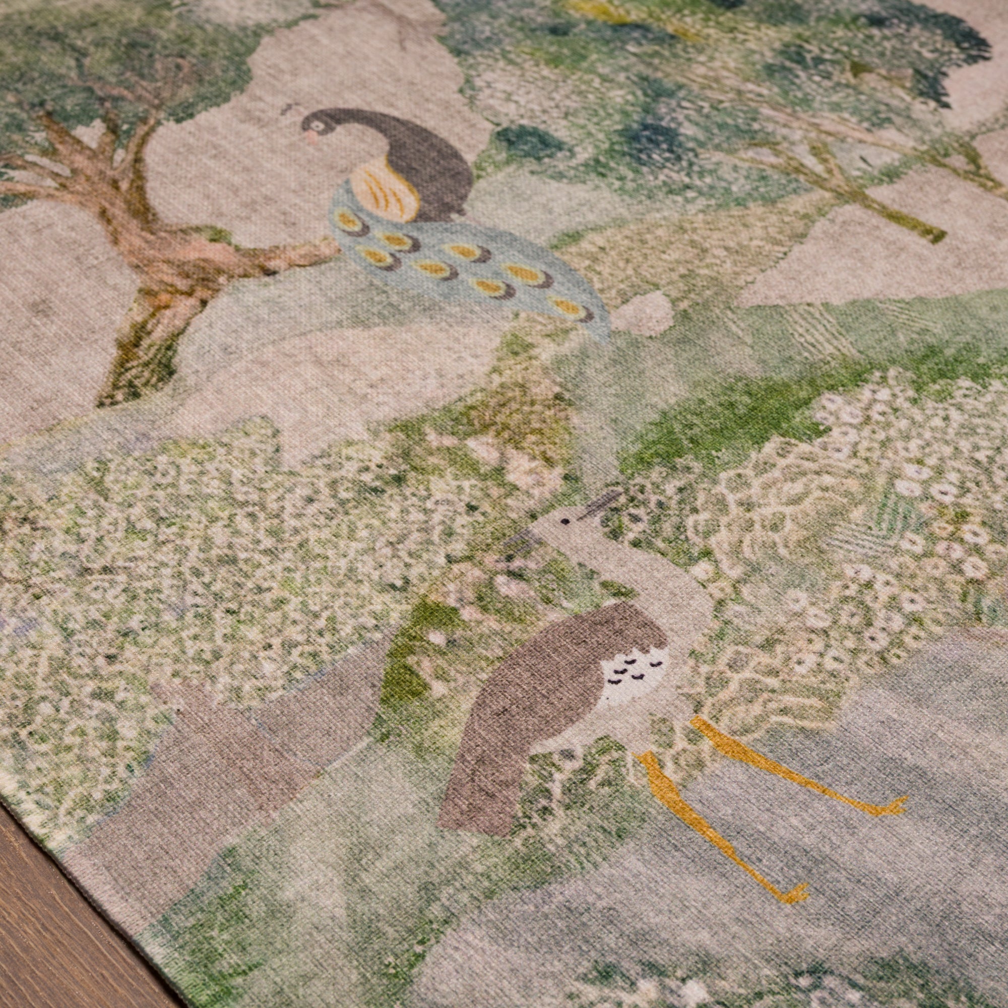 Elodie Vintage Scenic Garden Rug