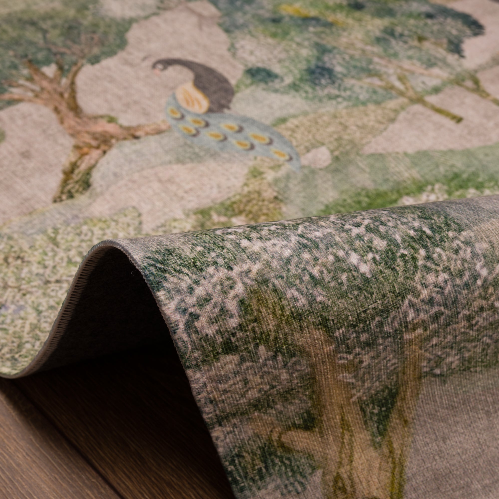 Elodie Vintage Scenic Garden Rug