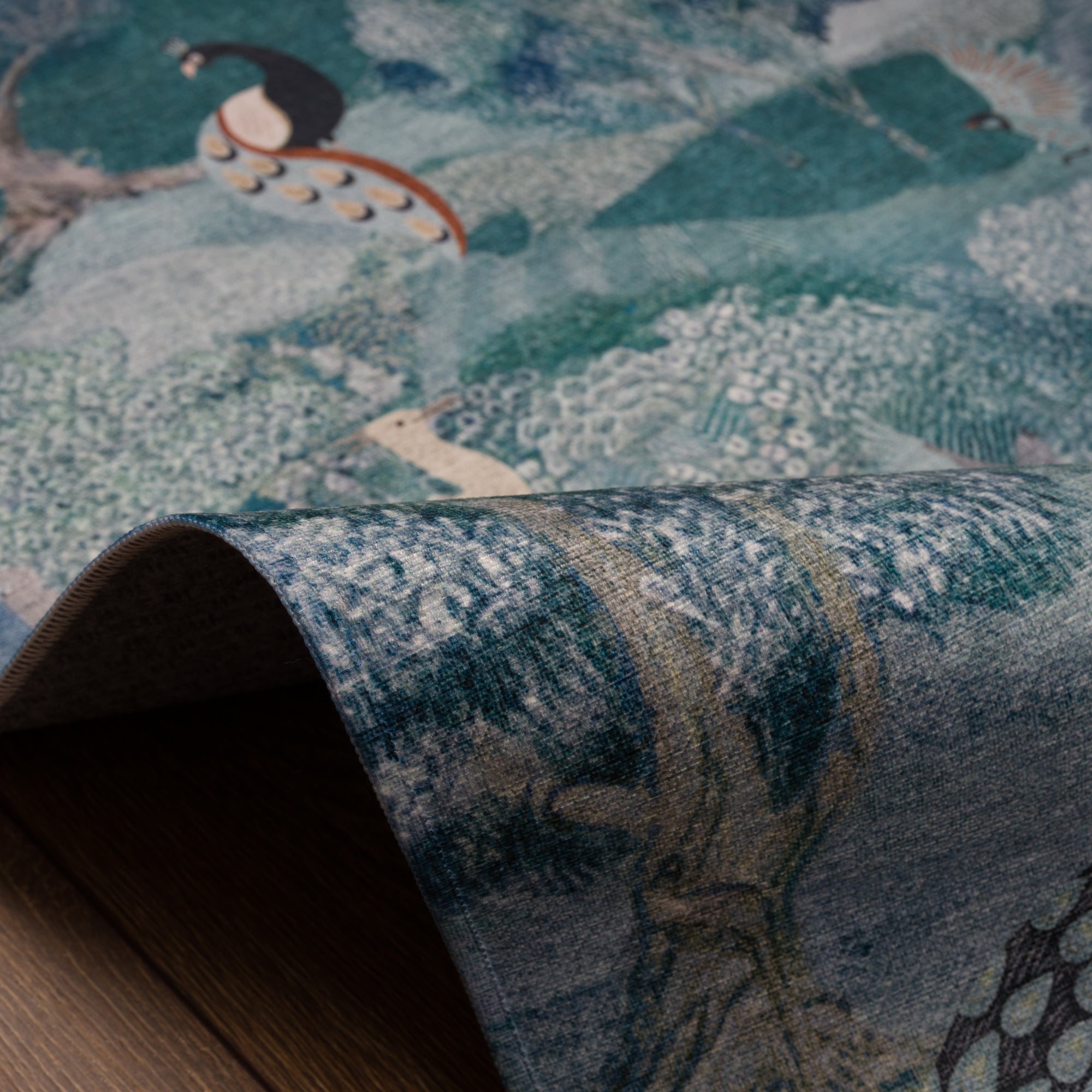 Elodie Vintage Scenic Garden Rug