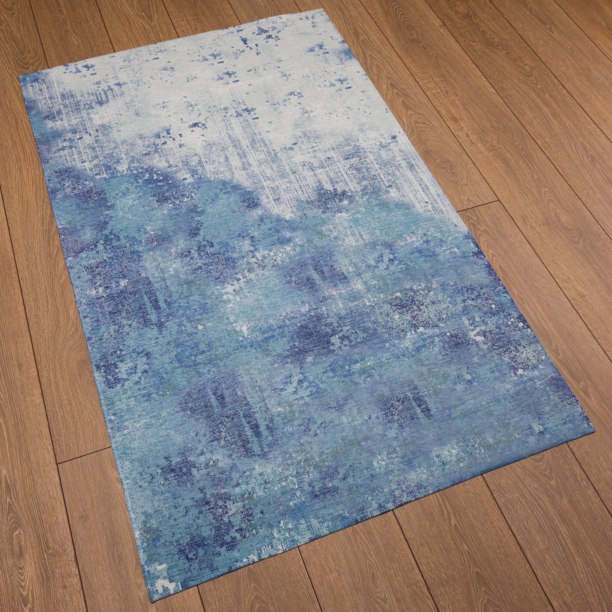 Celeste Abstract Watercolor Rug