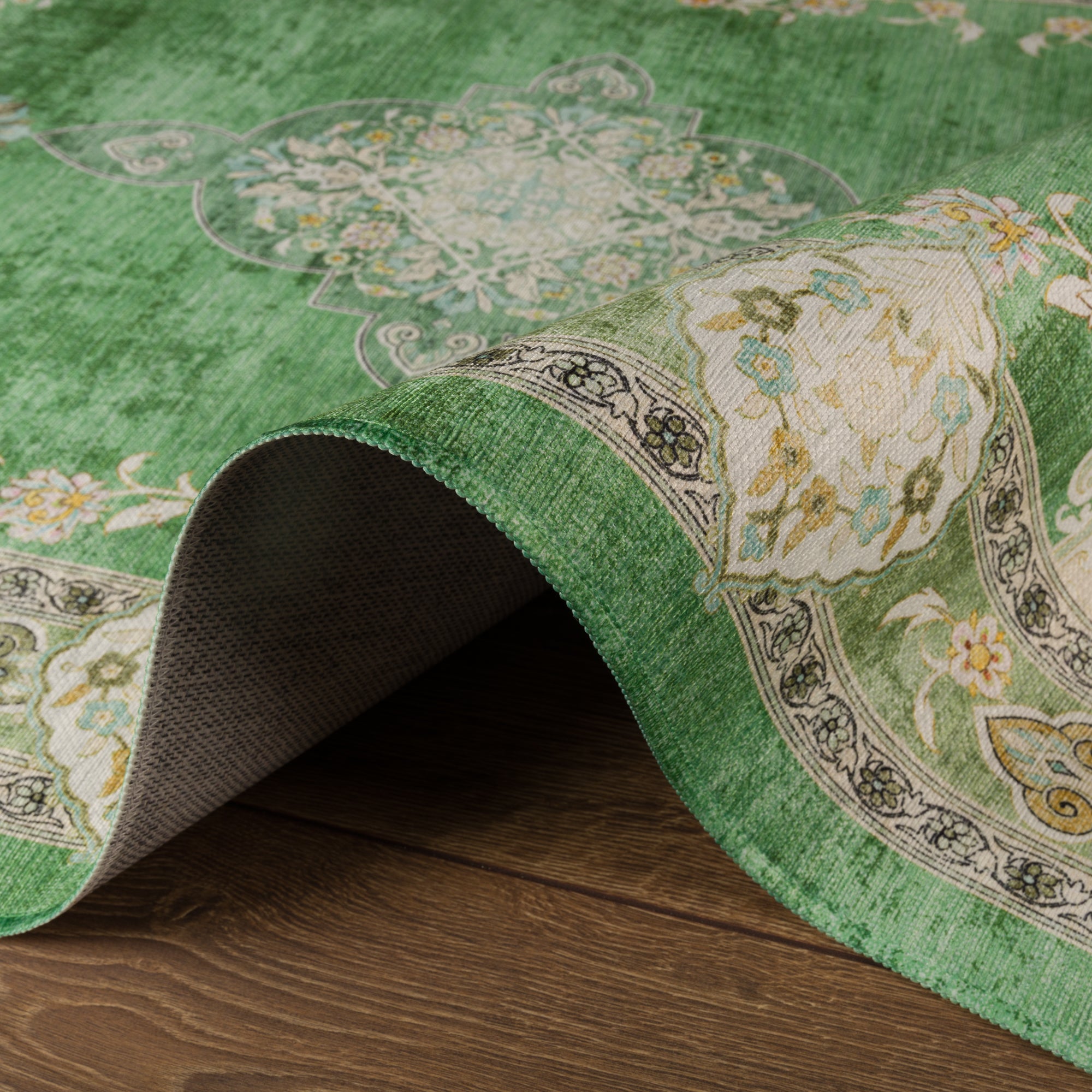 Maris Floral Medallion Design Rug