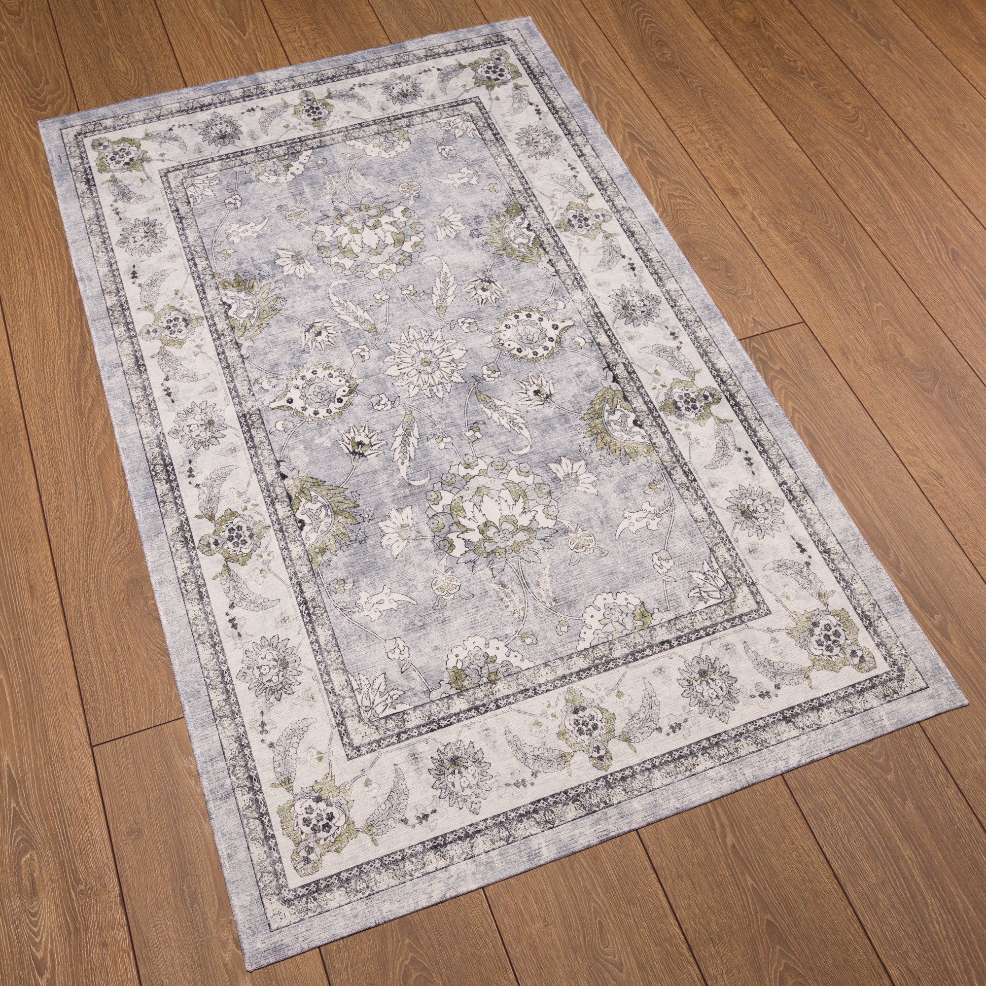 Cleo Traditioneel Bloemen Design Vloerkleed
