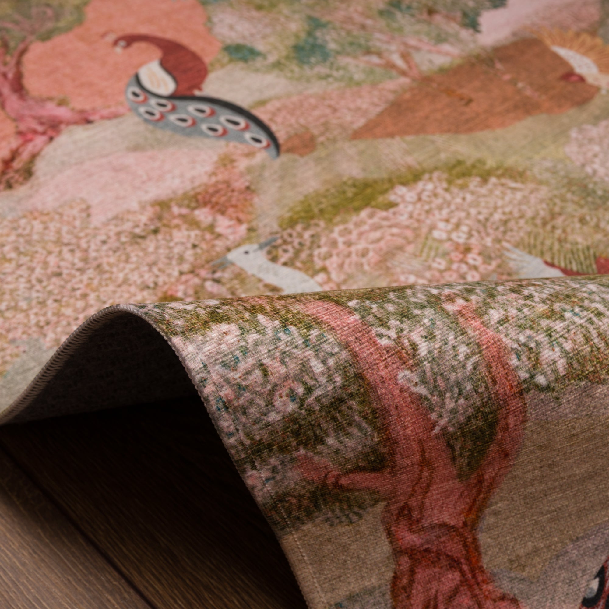 Elodie Vintage Scenic Garden Rug