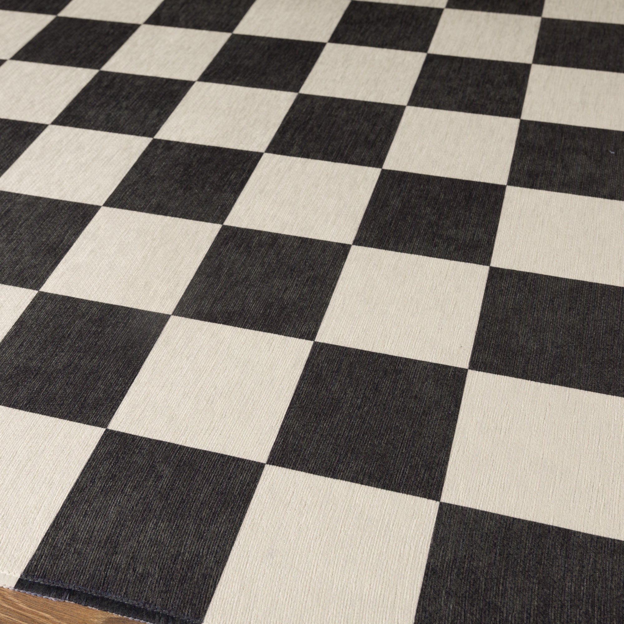 Lou Modern Checkered Design Rug