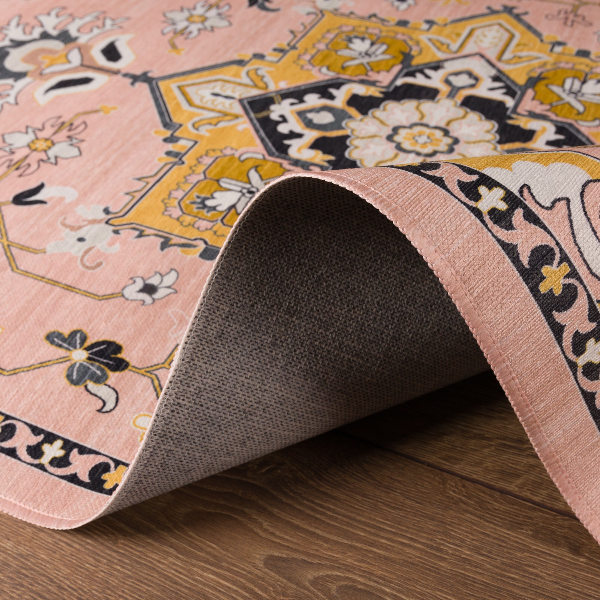 Lena Ornamental Floral Design Rug