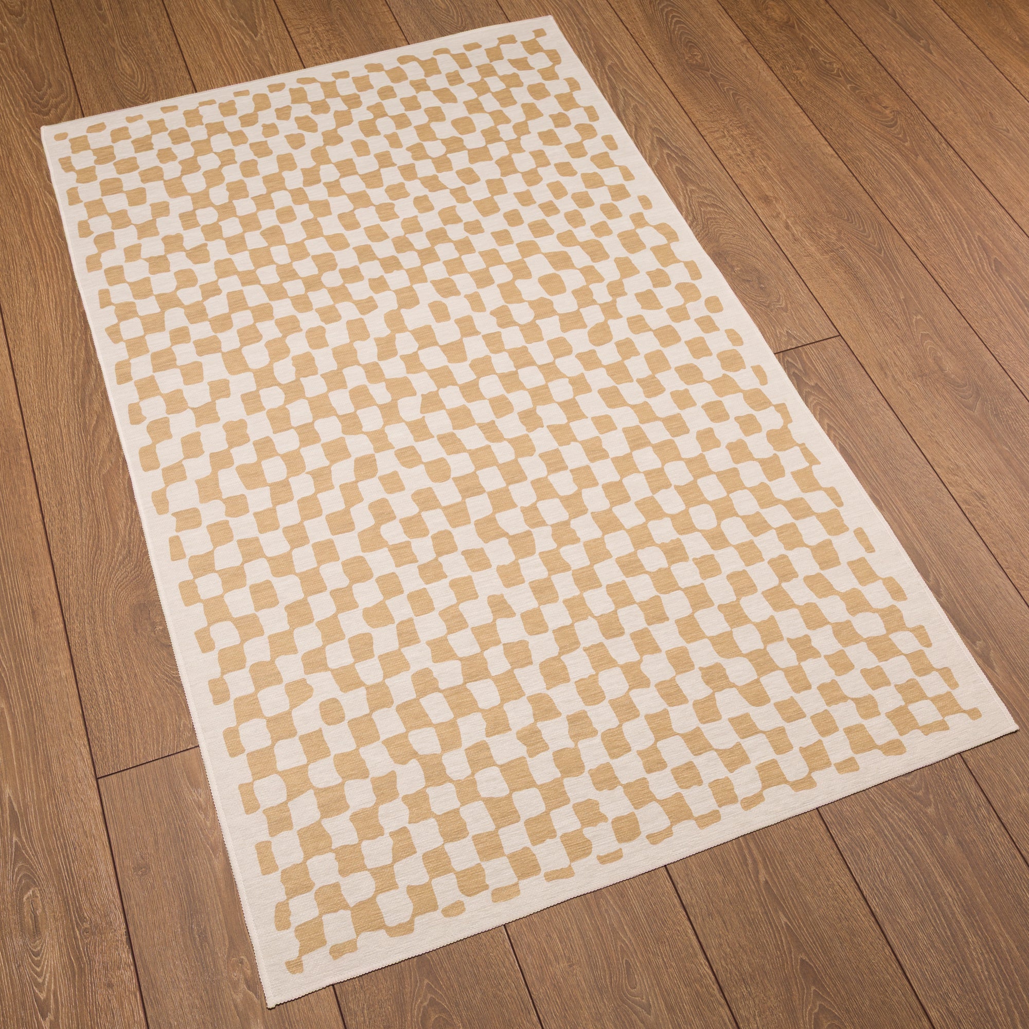 Theo Modern Checkered Pattern Rug