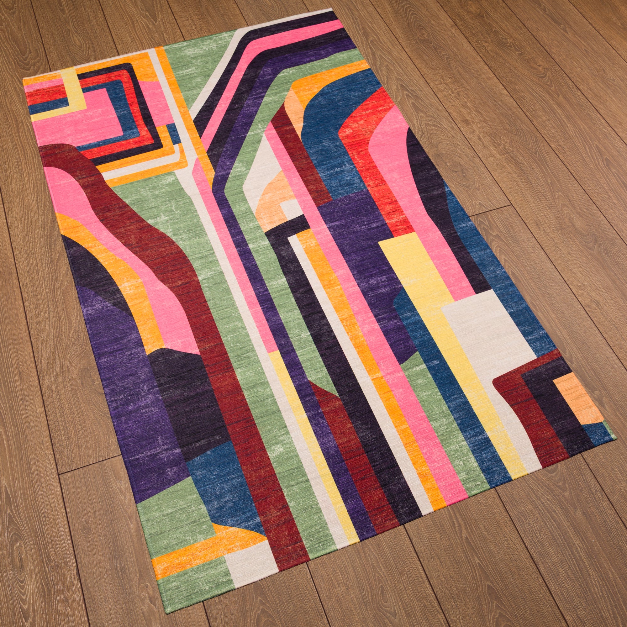Lanora Covor Cu Model Geometric Abstract