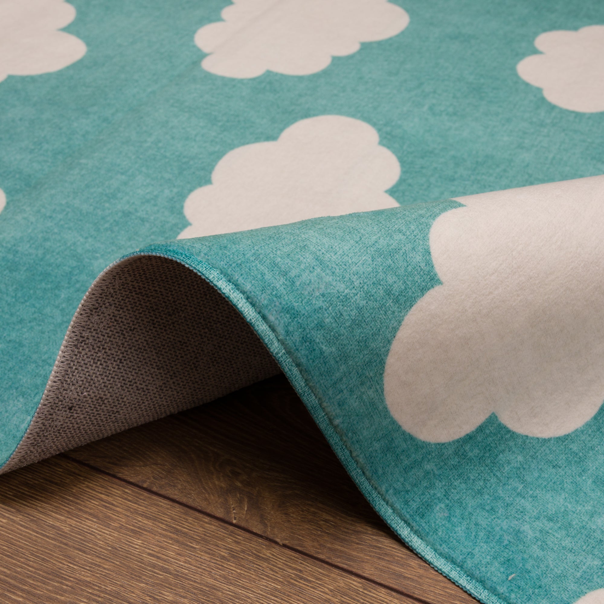 Abby Килим с нежен небесен десен