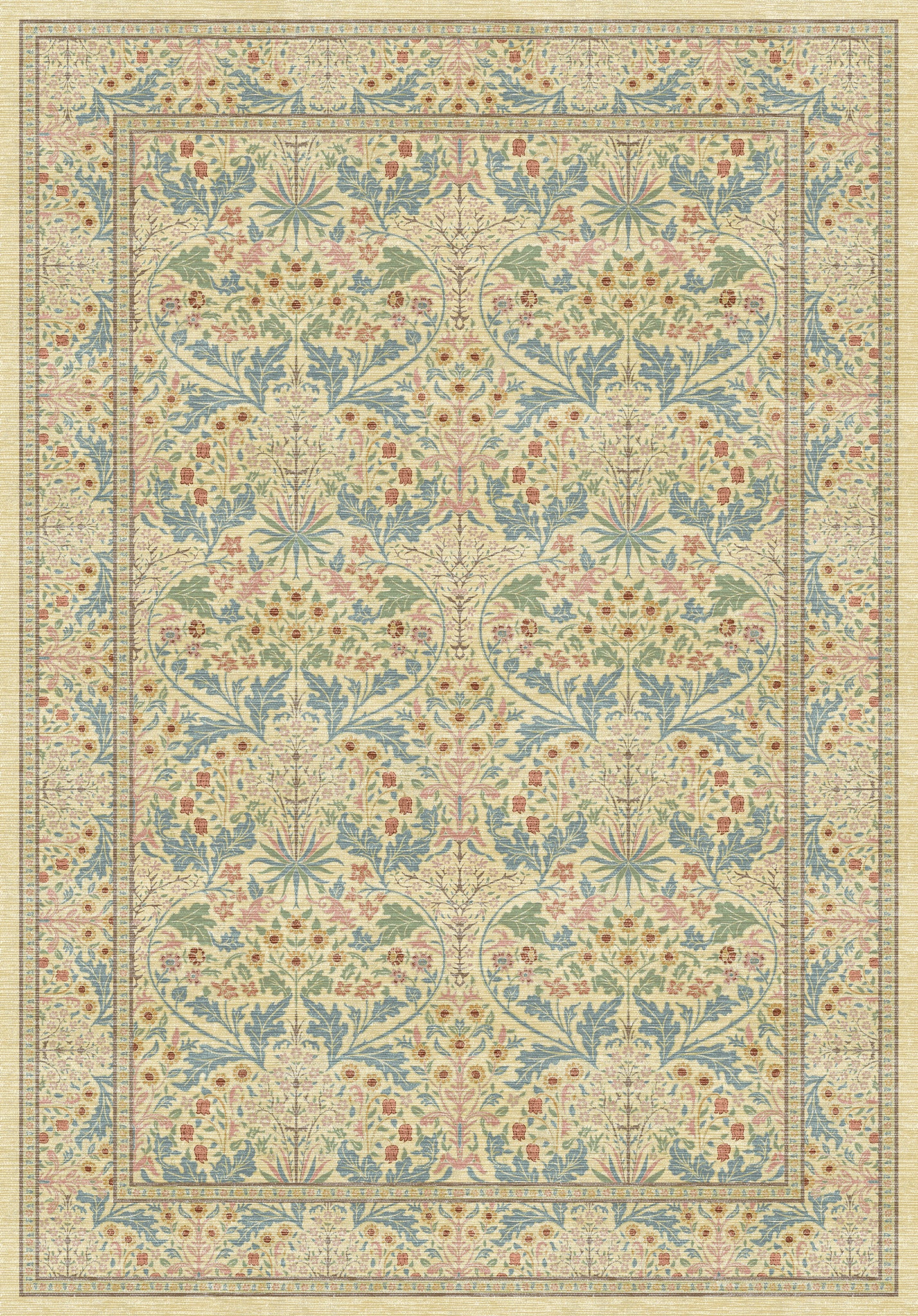 Estelle Floral διακοσμητικό χαλί