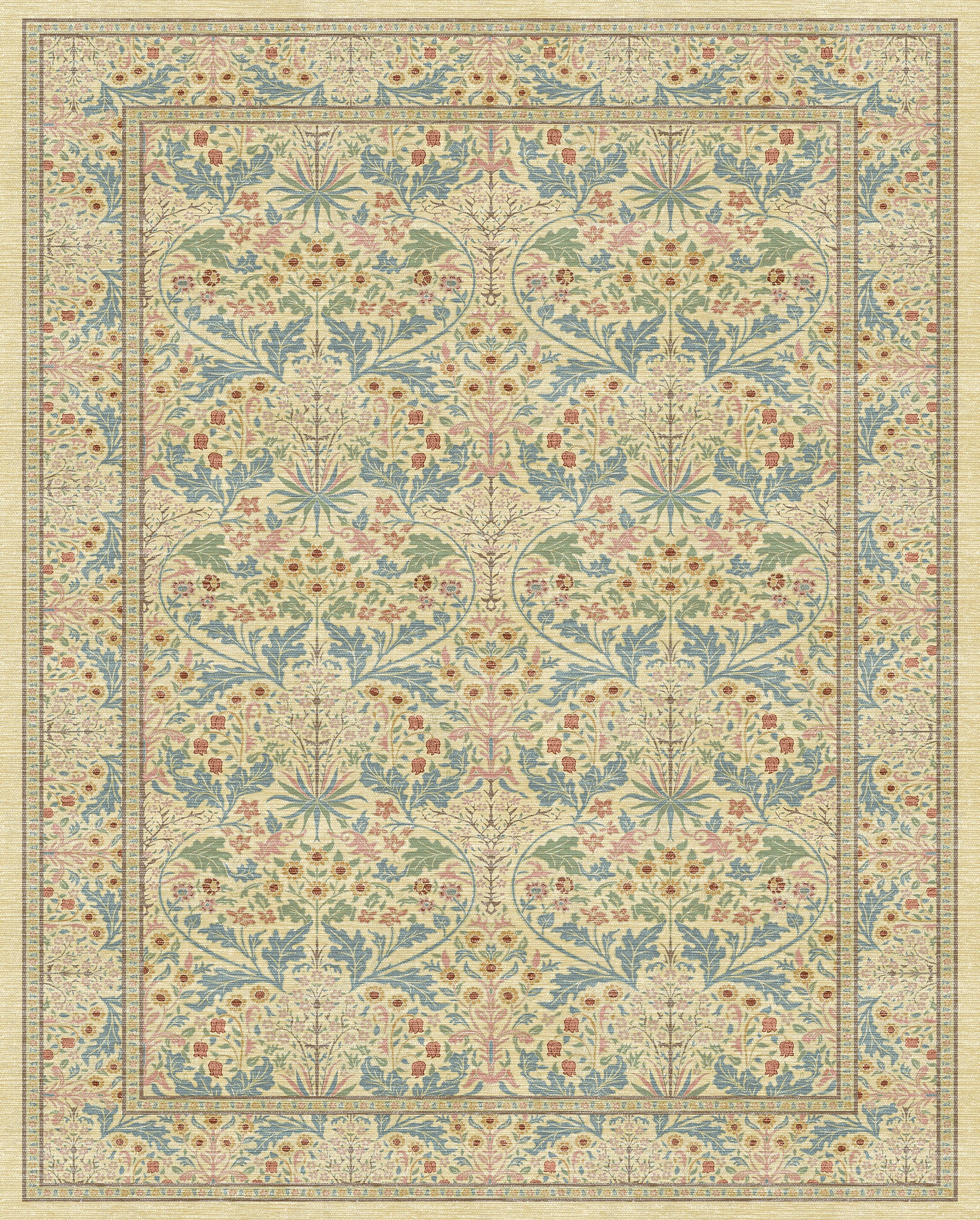 Estelle Floral διακοσμητικό χαλί
