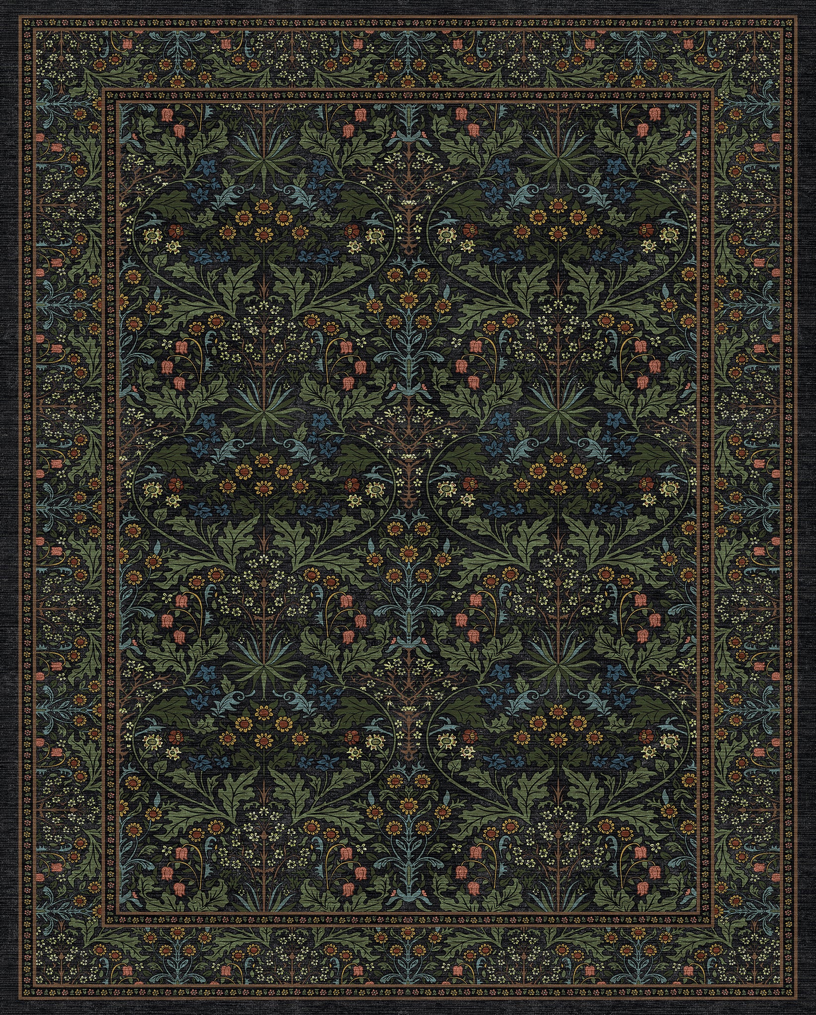 Estelle Floral διακοσμητικό χαλί
