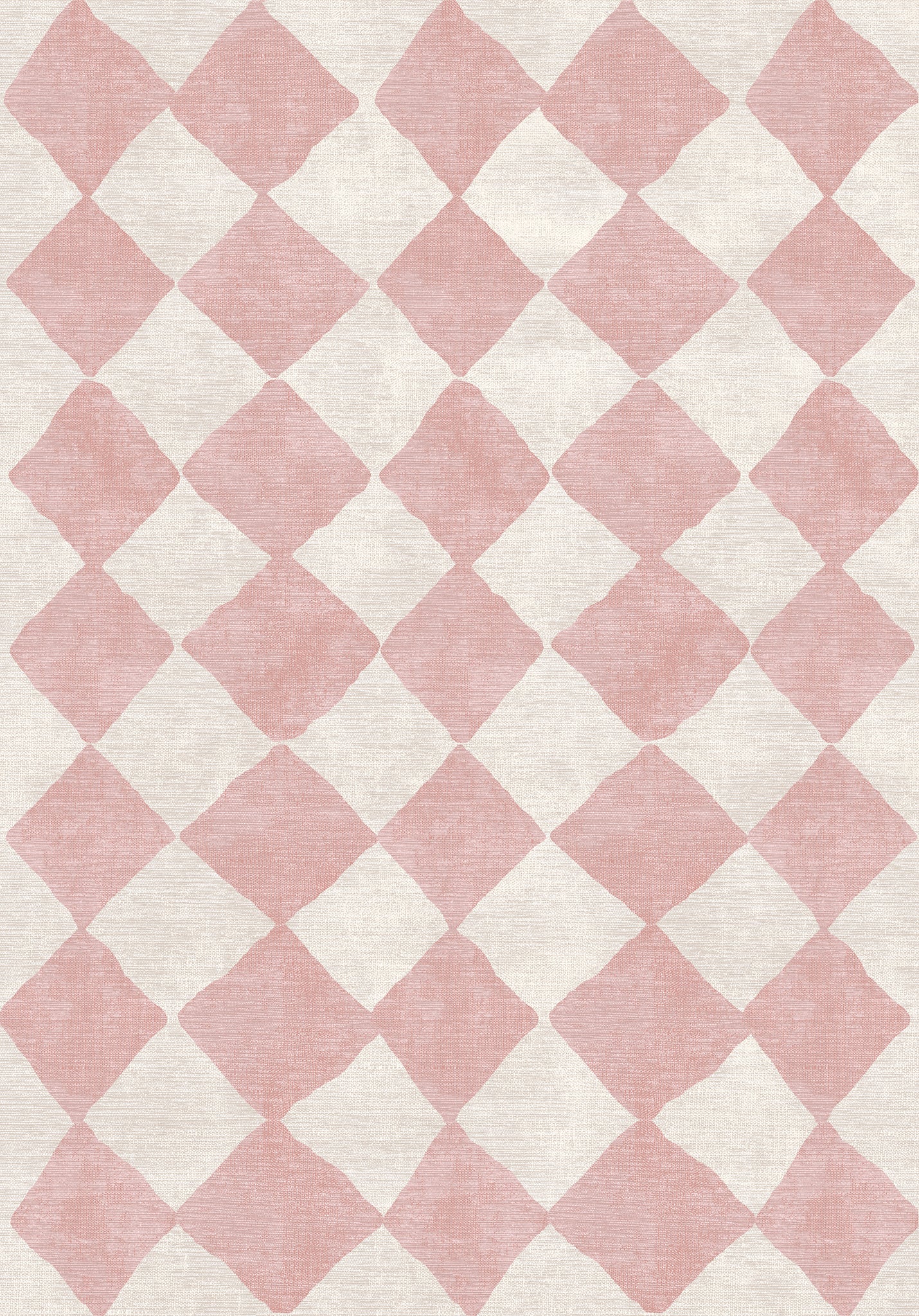 Vera Checkered Diamond Pattern Rug
