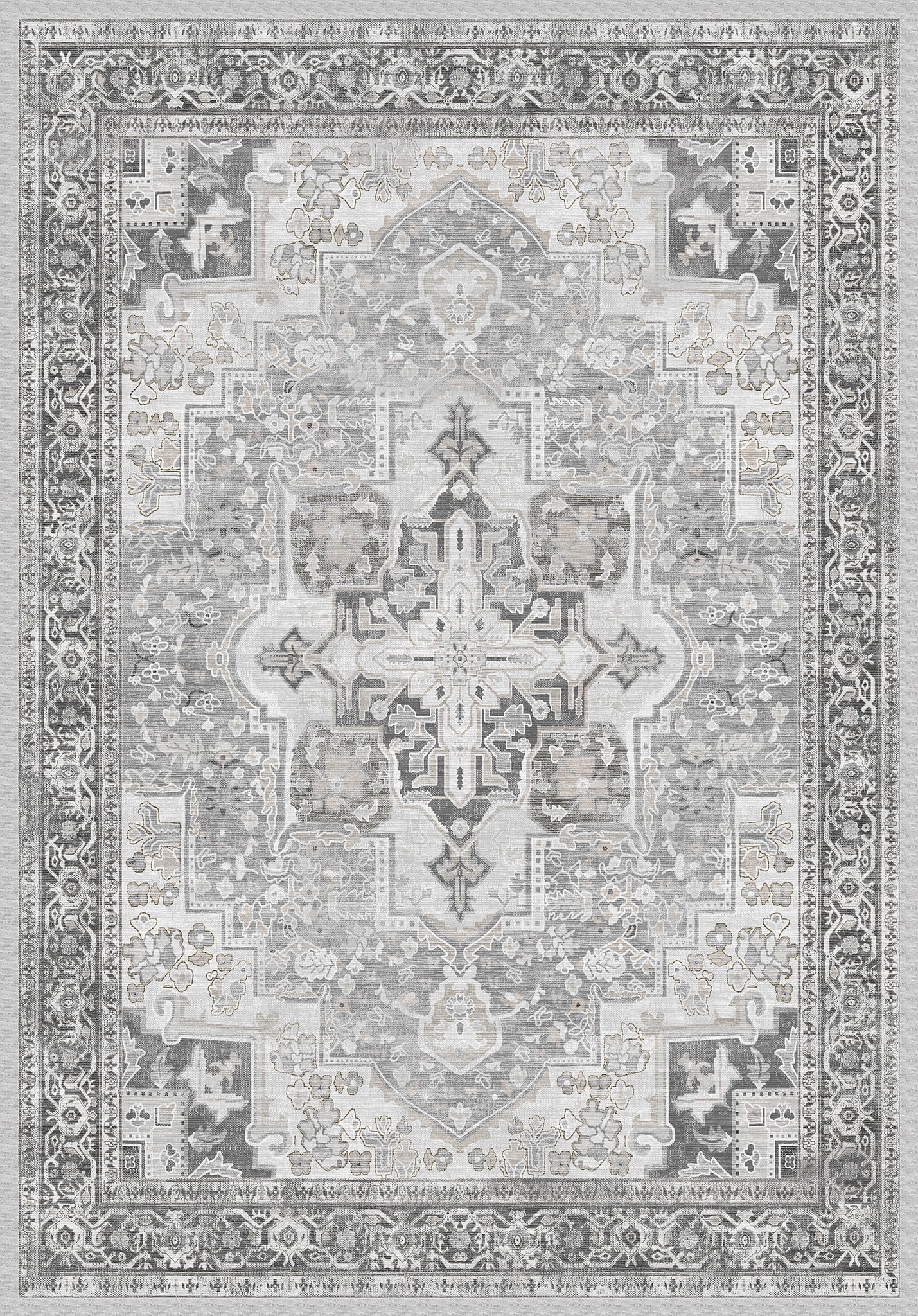 Isabella Ornamentaal Medaillon Vloerkleed