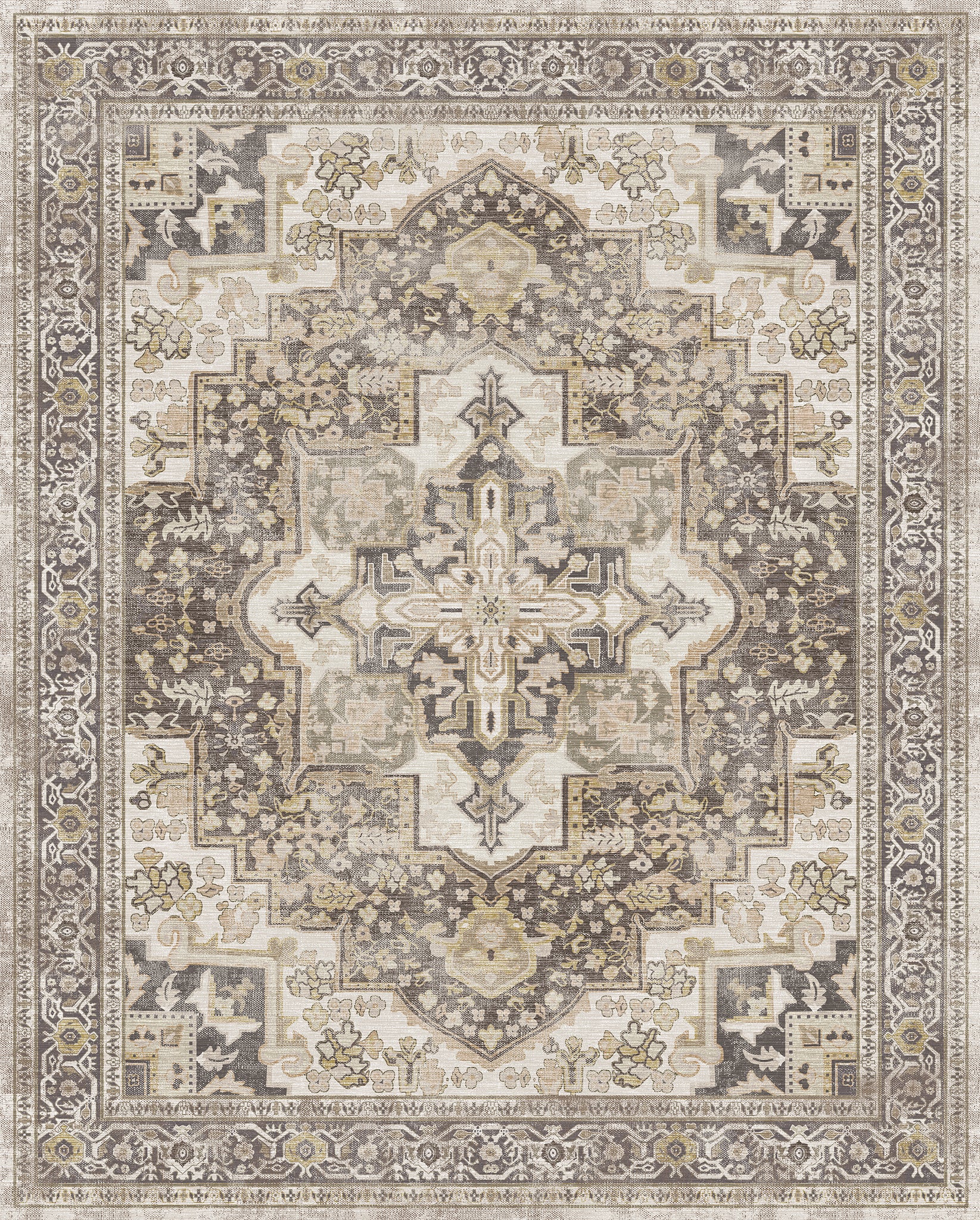 Isabella Ornamentaal Medaillon Vloerkleed