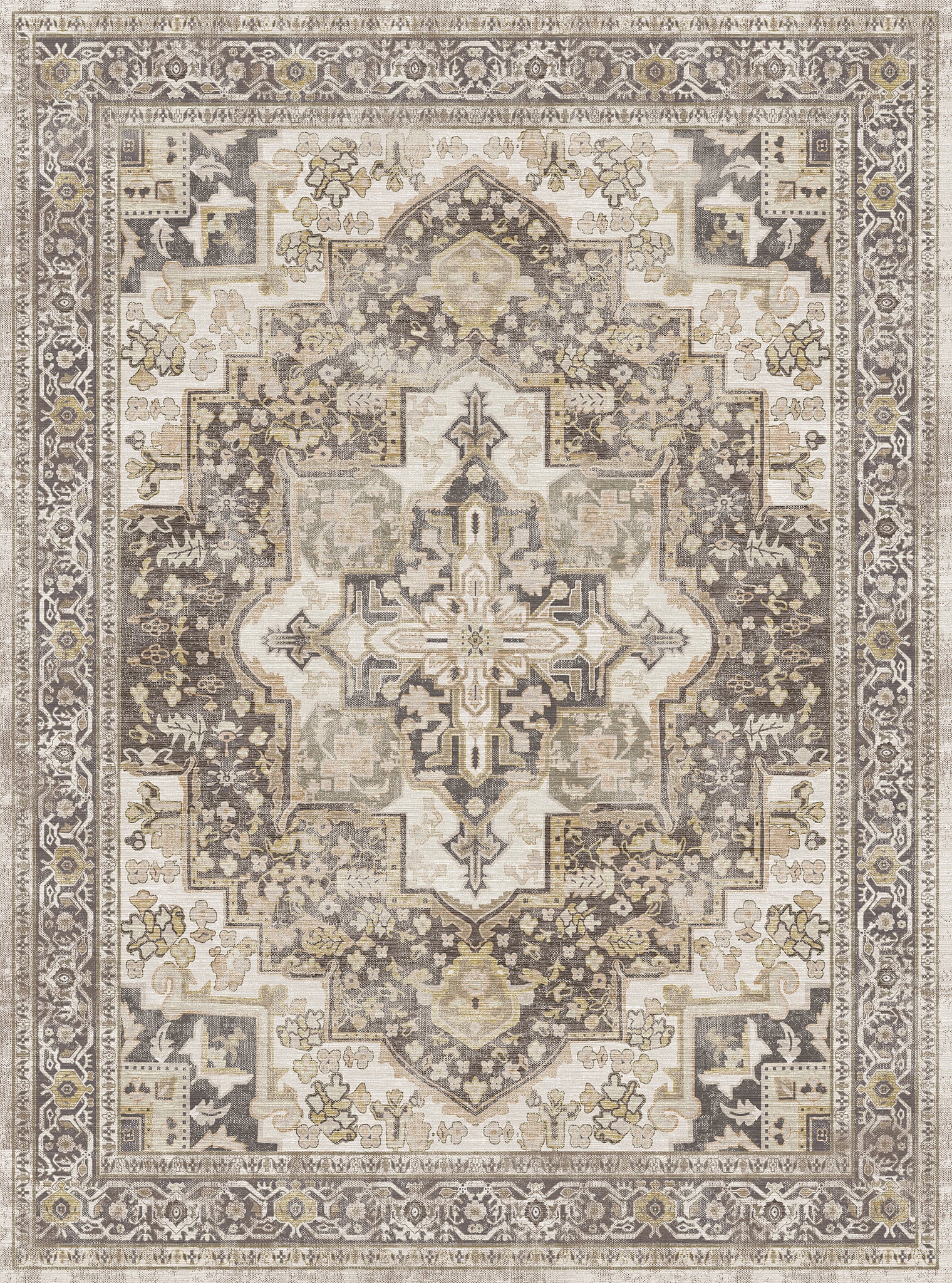 Isabella Ornamentaal Medaillon Vloerkleed