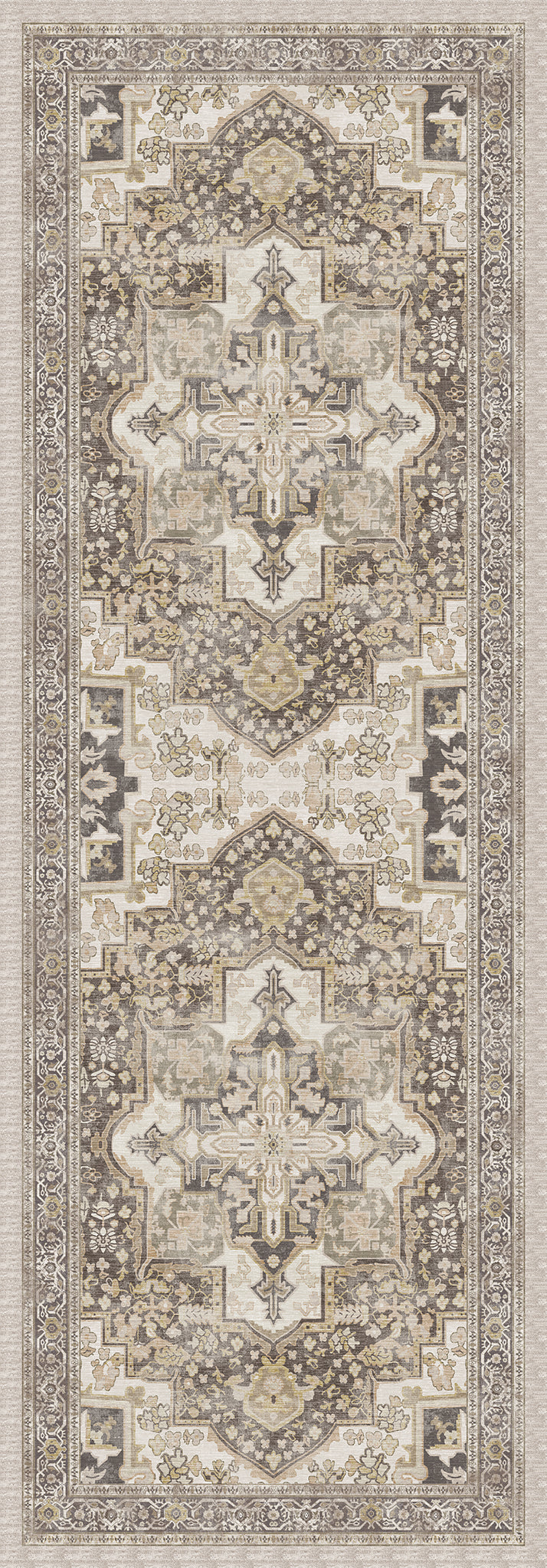 Isabella Ornamentaal Medaillon Vloerkleed