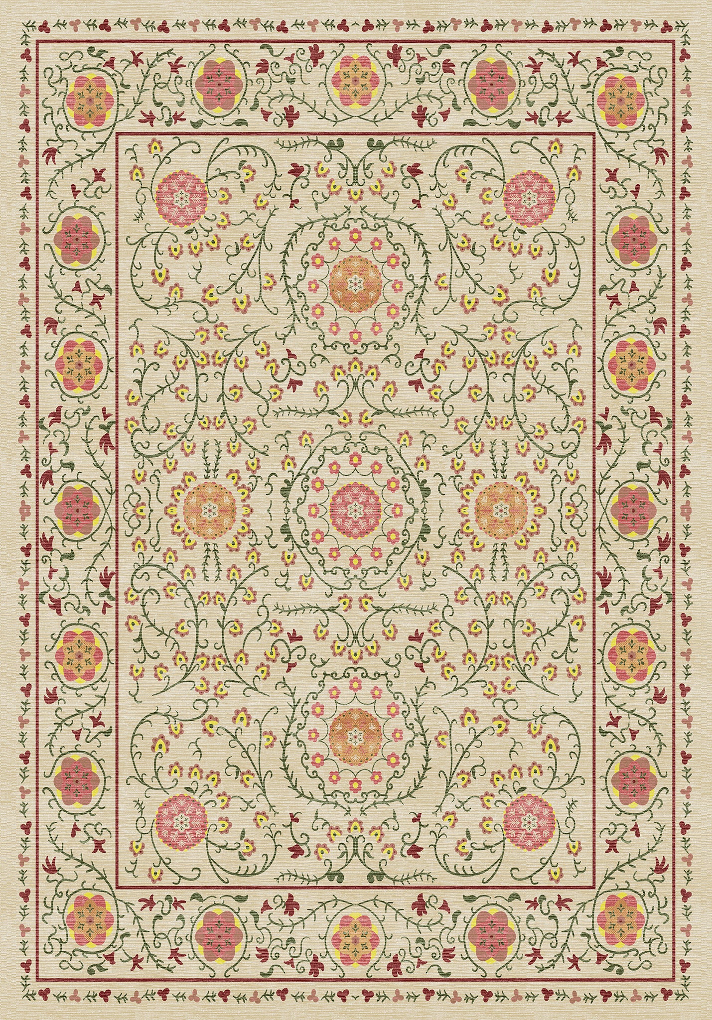 Rosalie Ornamental Medaljongmatta