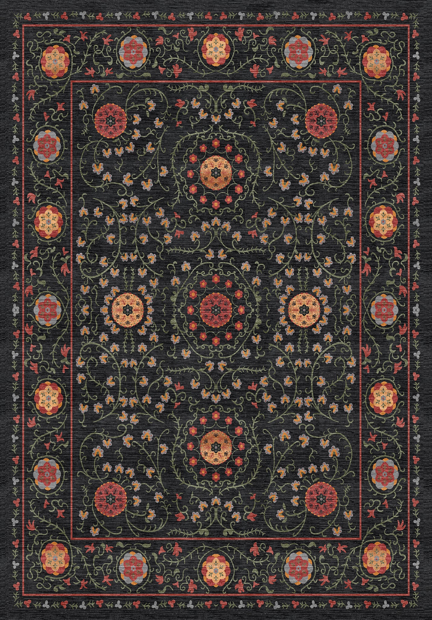 Rosalie Декоративен килим с медальон