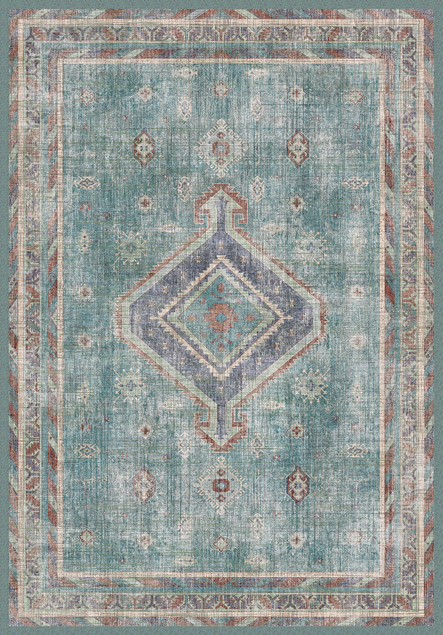 Cora Tapete Medalhão Ornamental