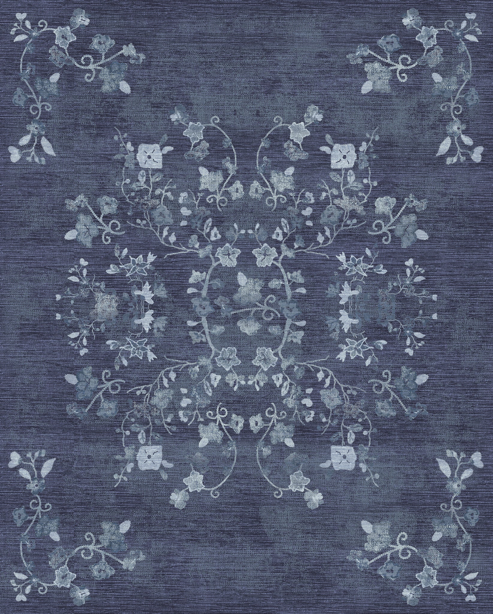 Juliette Floral Ornamental Rug
