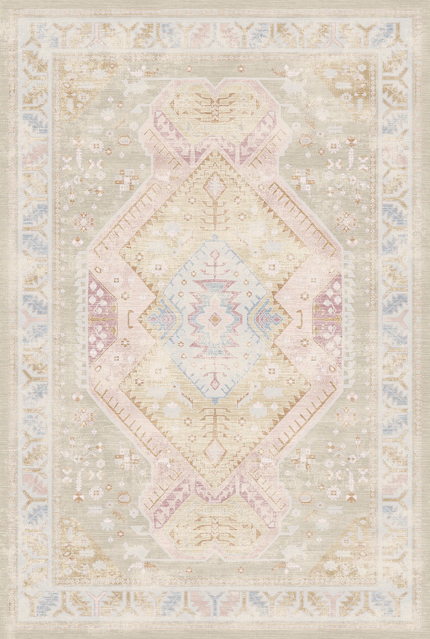 Isla Ornamental Medallion Rug
