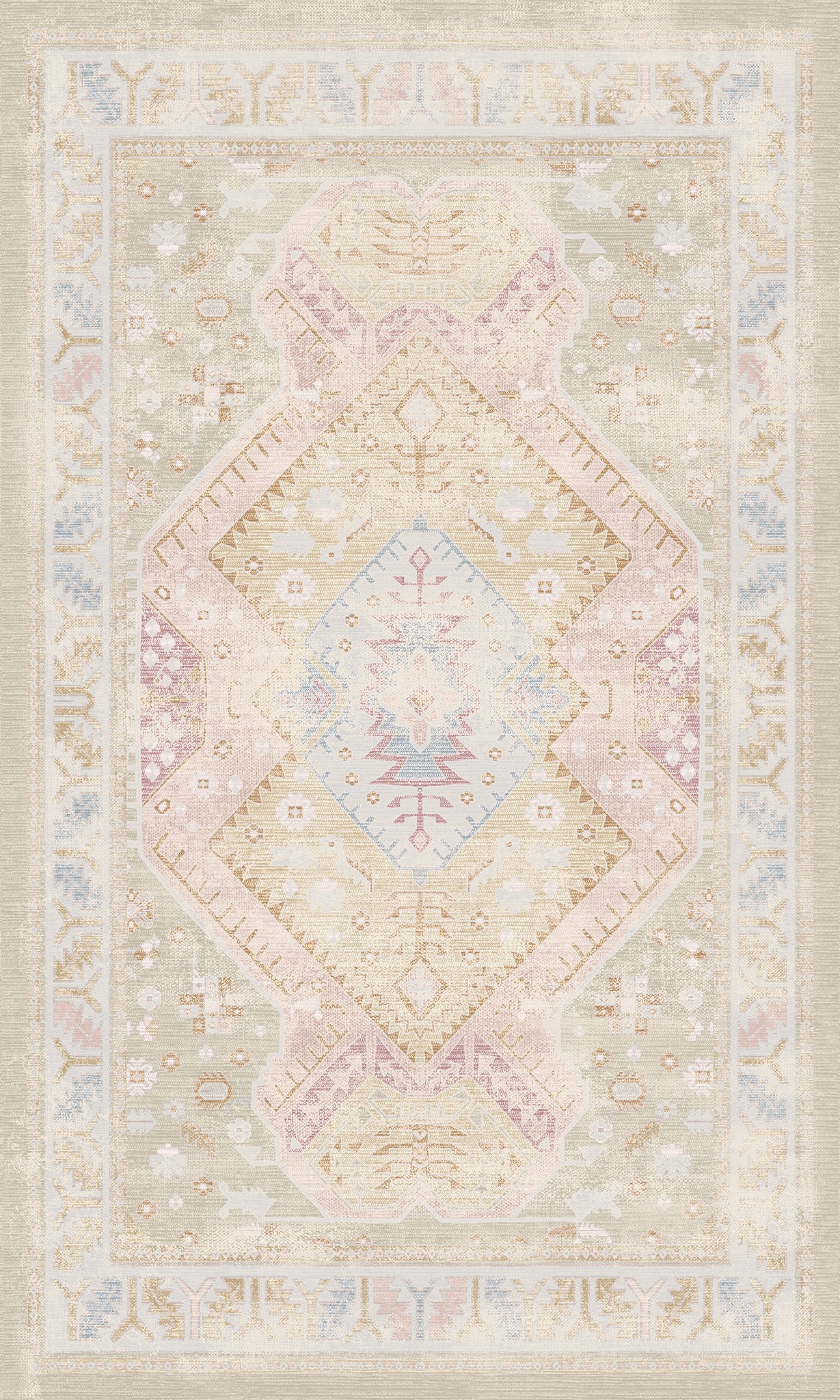 Isla Ornamental Medallion Rug