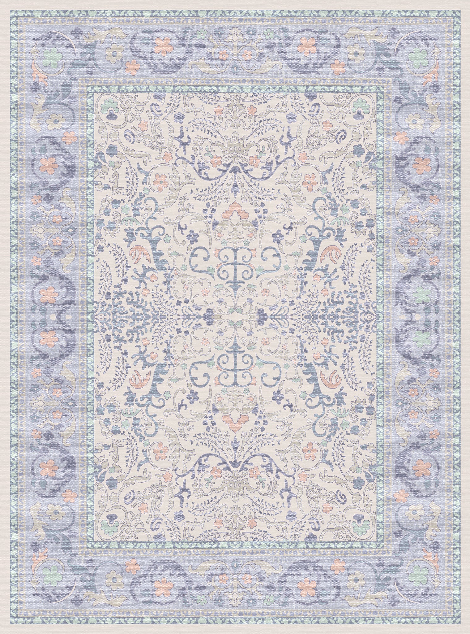 Helena Ornamental Floral Rug