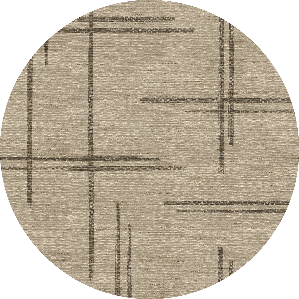 Sage Abstrakt Linjedesignmatta
