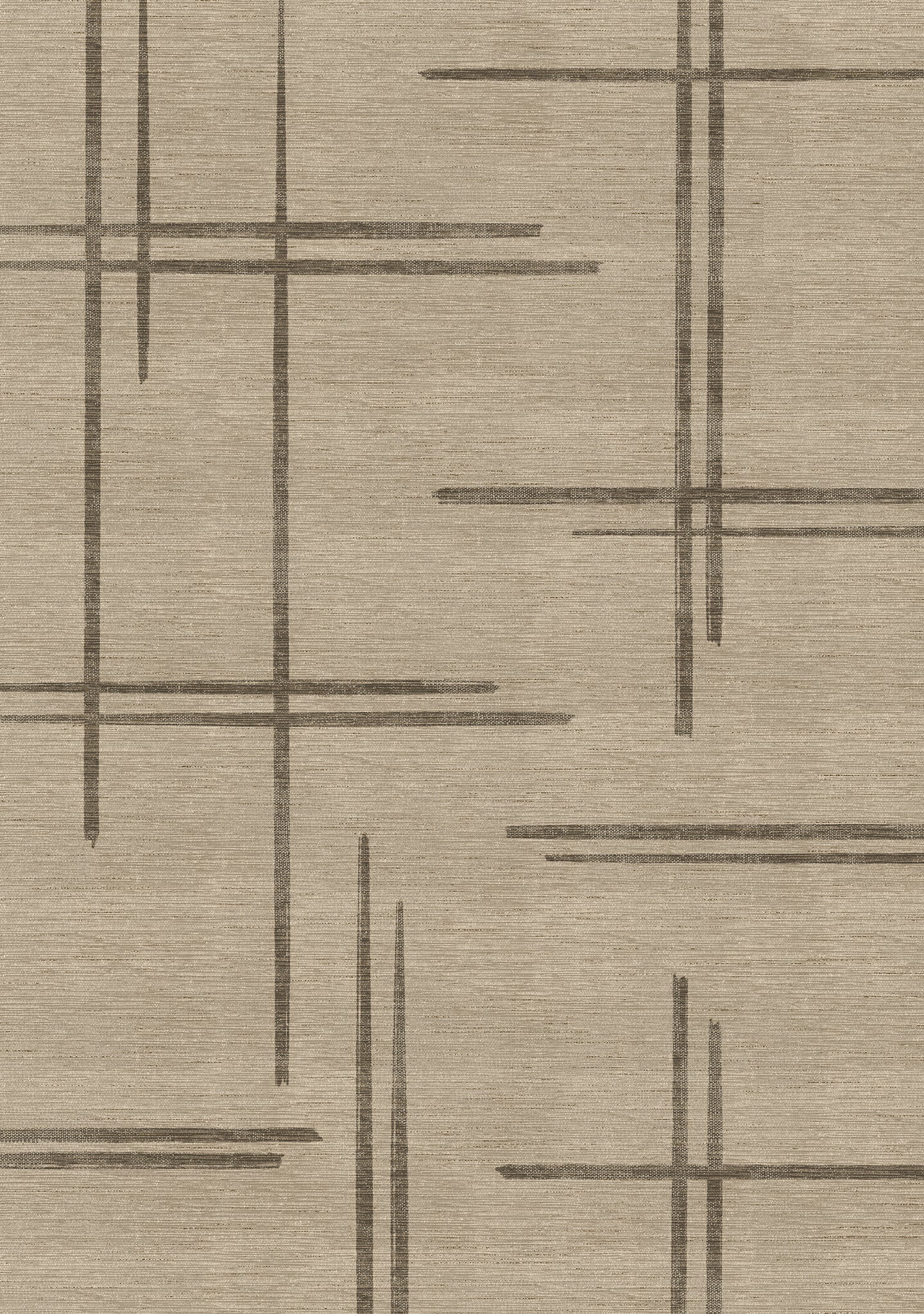 Sage Alfombra de Diseño Lineal Abstracto