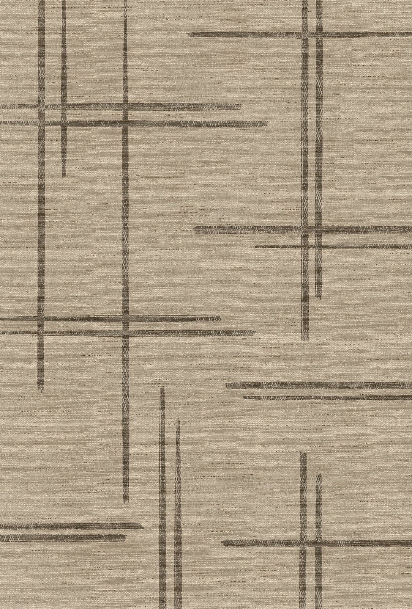 Sage Alfombra de Diseño Lineal Abstracto