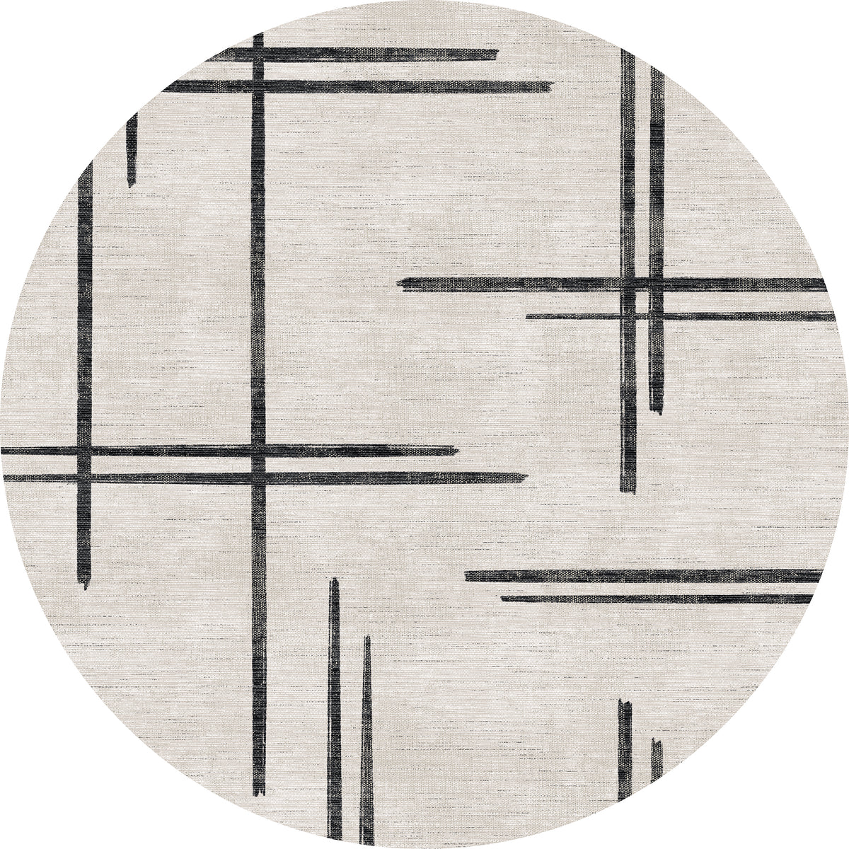 Sage Abstrakt Linjedesignmatta