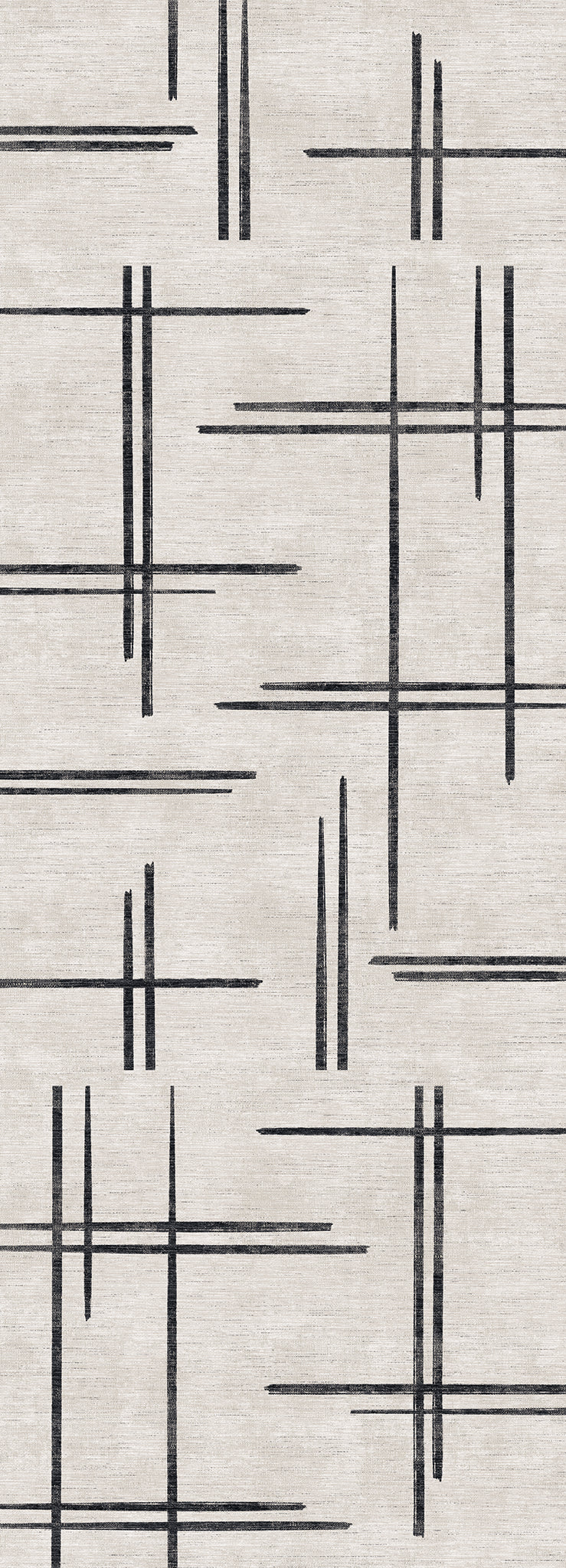 Sage Alfombra de Diseño Lineal Abstracto